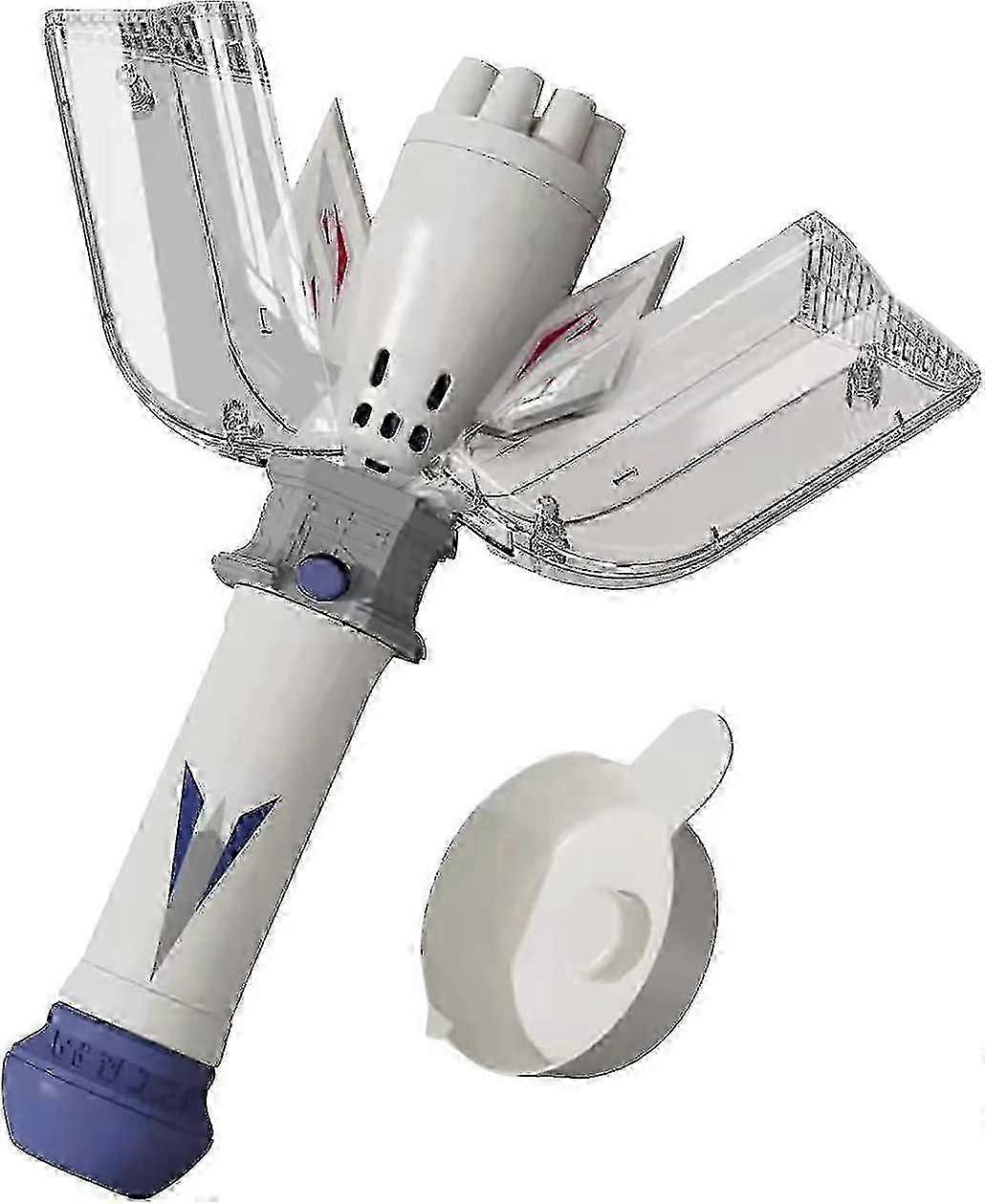 Electric Bubble Gun with 8 Holes  Perfect Outdoor Toy for Boys & Girls