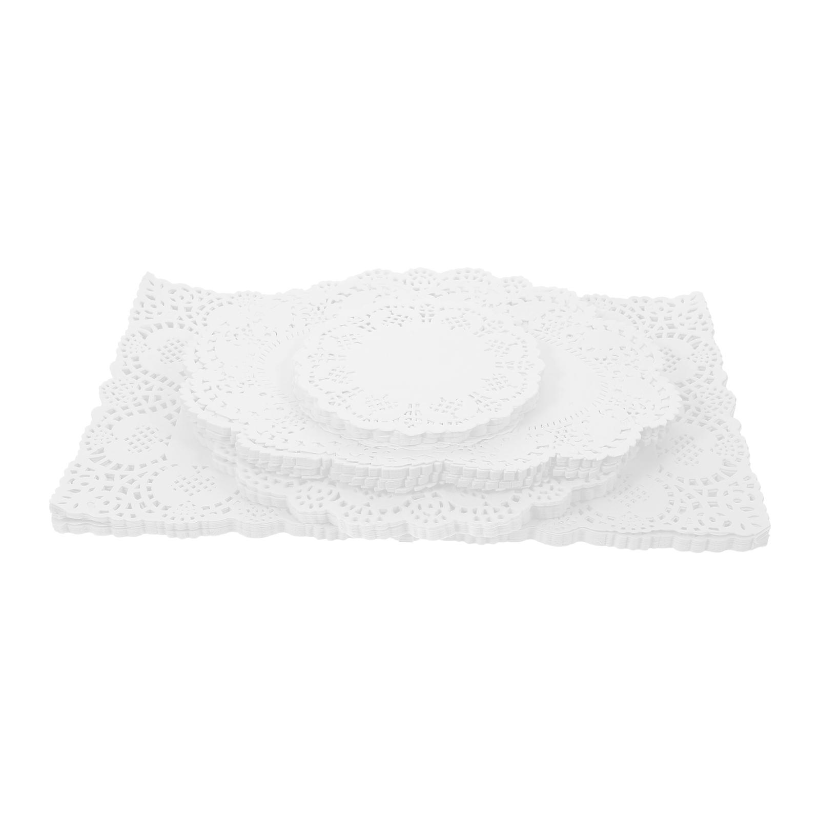 Kitchen Baking Paper Doilies for Oil Absorption 400Pcs Assorted Pack