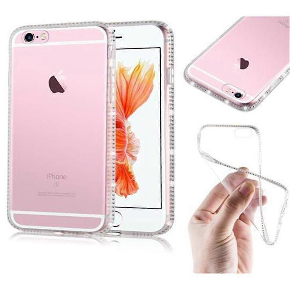 TPU Protective Case iPhone 6 / 6S Case - with Rhinestones