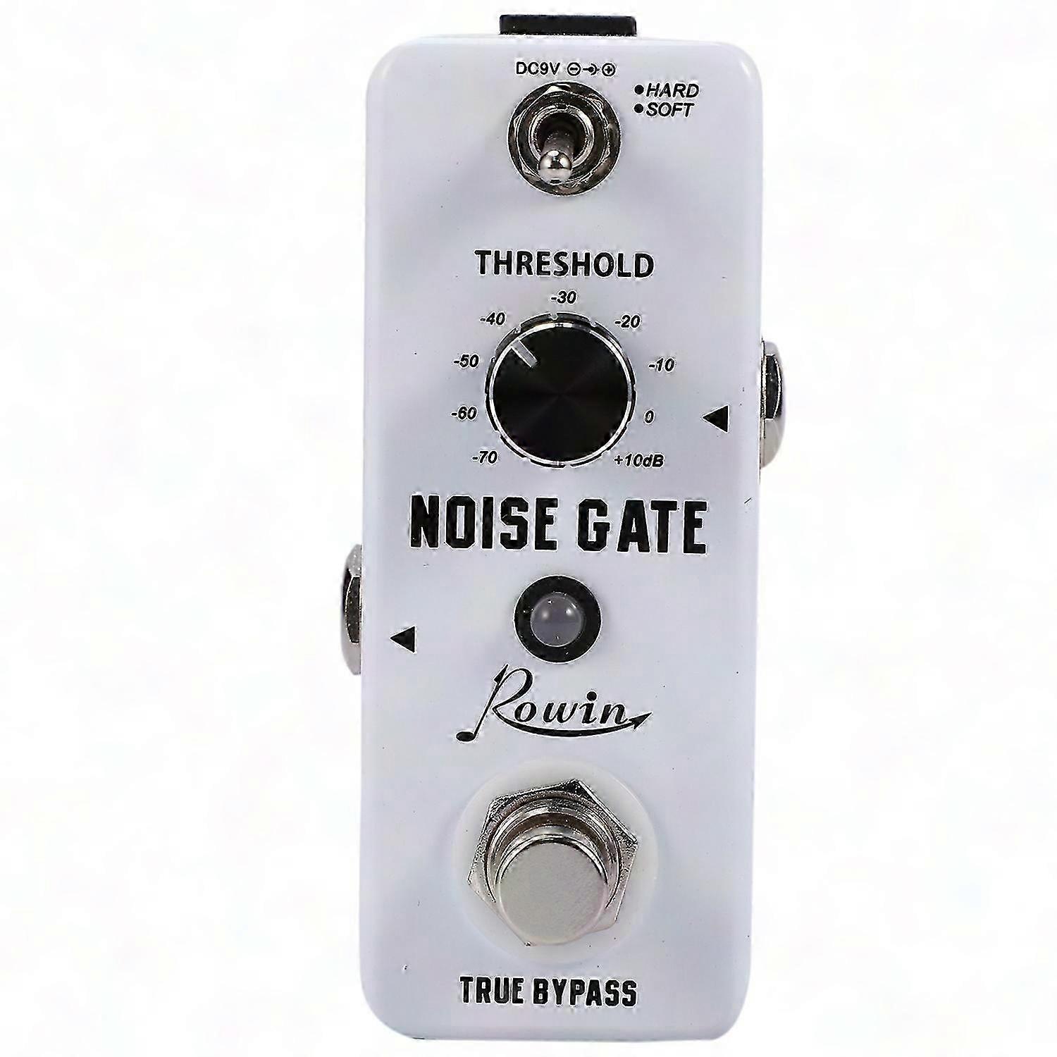 Guitar Noise Gate Suppressor Pedal - Eliminate Hum & Hiss for Clean Tone