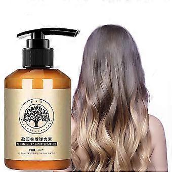 Moisturizing Elasticity Long-Lasting Styling Cream for Plumping Moisturizing Elasting Curly Hair, Hydrating Styling Cream, Essential Oil Essence for D