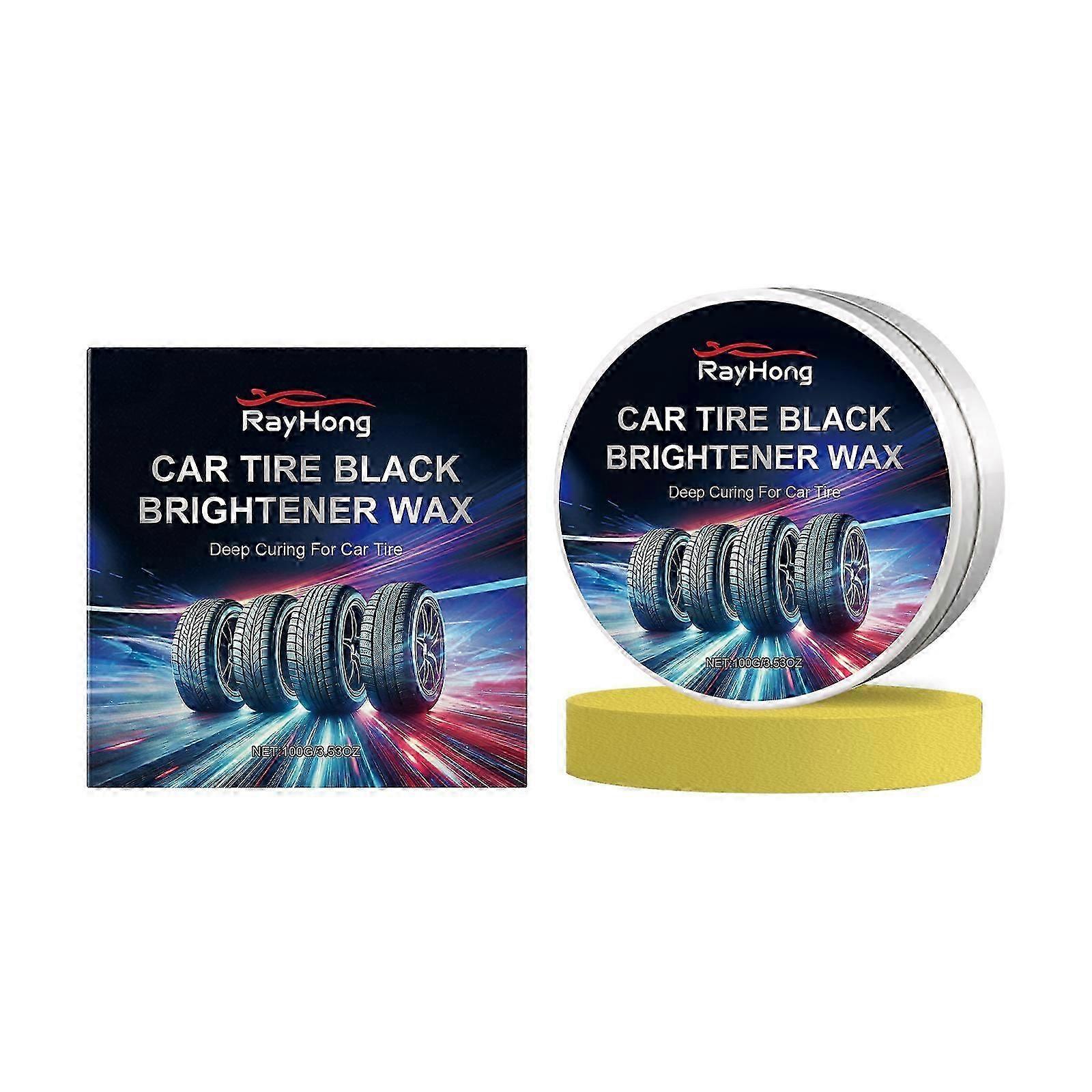 Rayhong car tire polishing paste, car tire retreading agent, tire polishing, shiny care paste