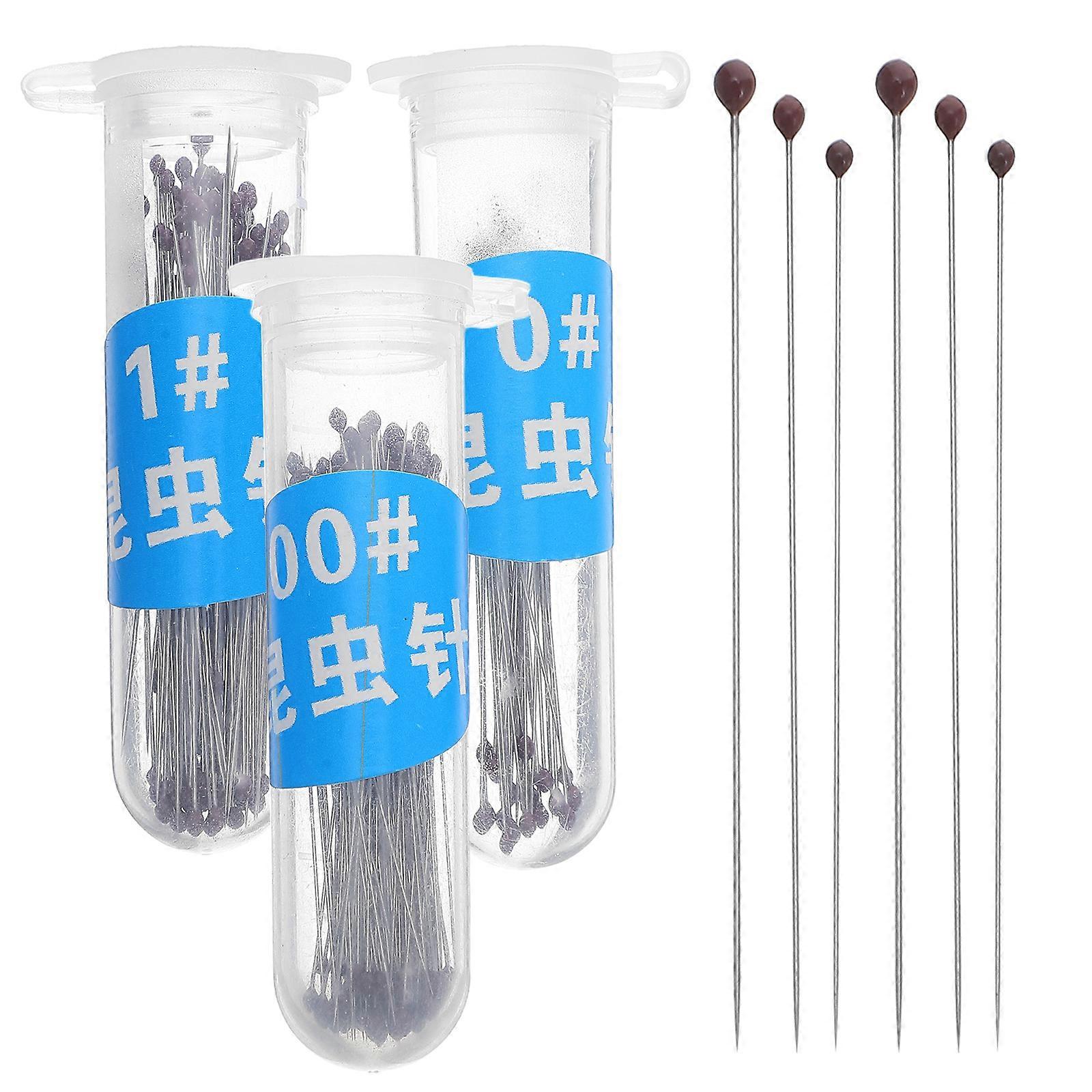 300Pcs Butterfly Needles For Insect Specimen Fixing Ideal For Beginners In Educational Settings With Rust Resistant Material