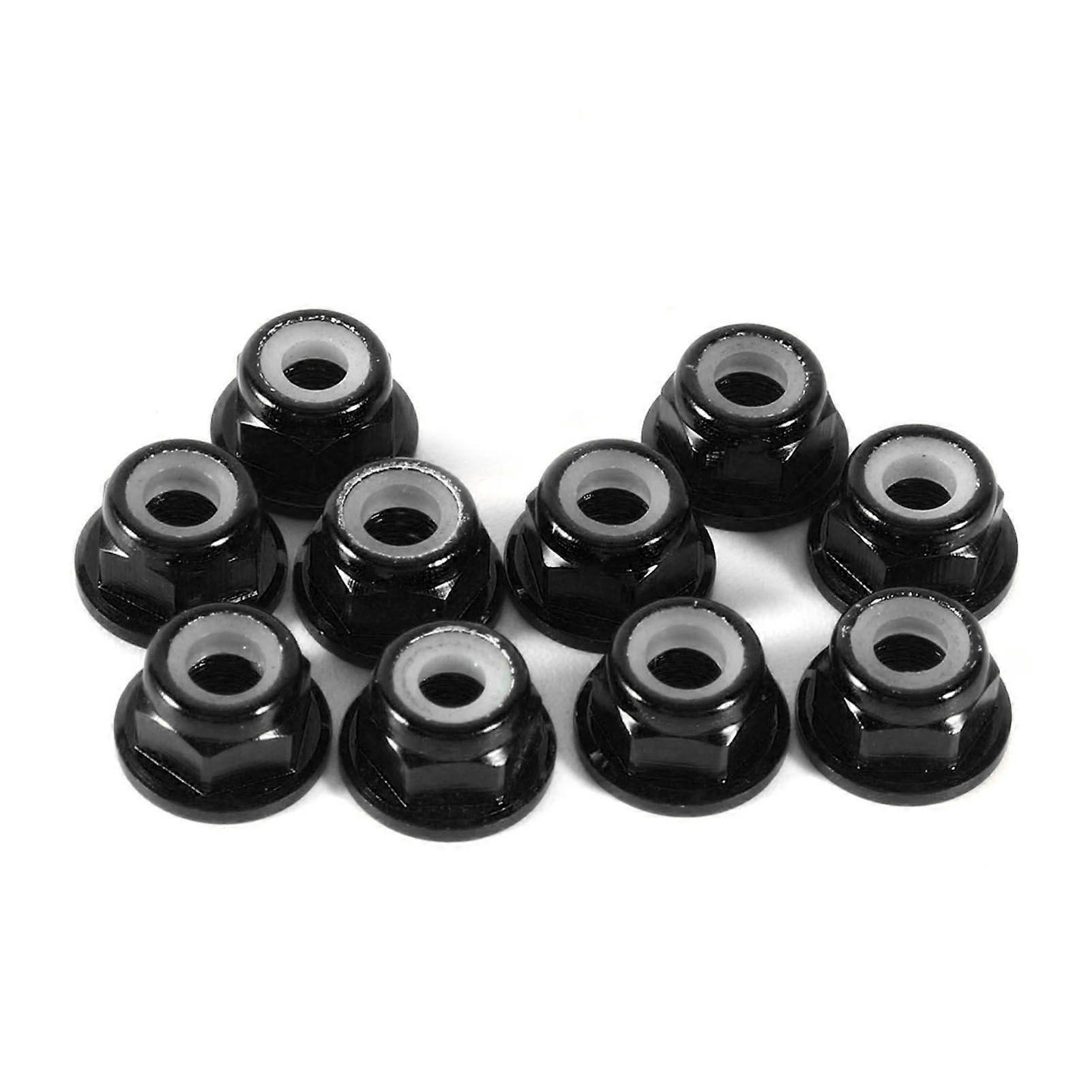 Anodize M4 Nylon Insert SelfLock Nuts Hex Lock Nut Aluminum Alloy 10pcs set