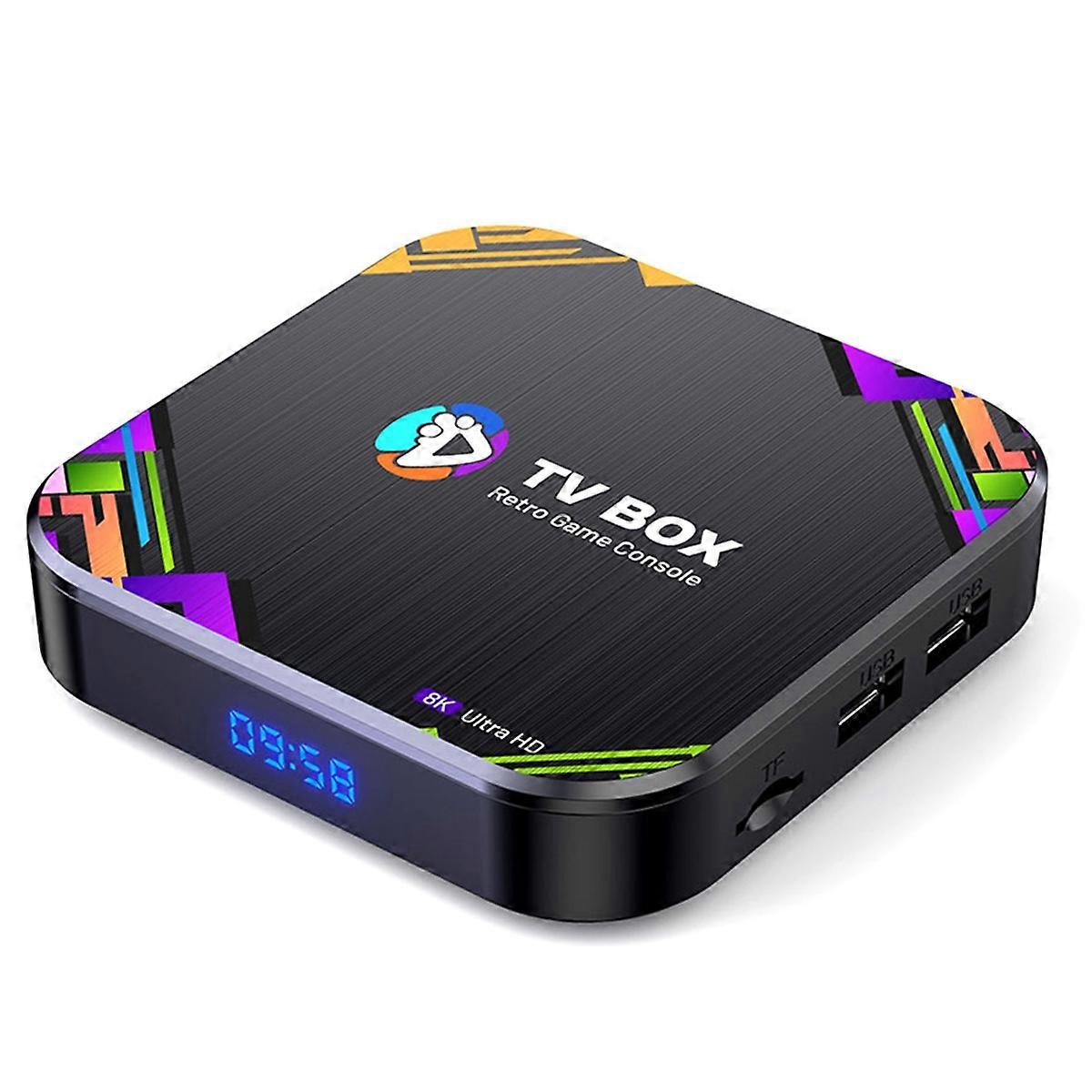 Android 13 TV Box Super Console X8 Retro Video Game Console 20000 Video Games for /PS1/DC//N64/MAME 8K Output EU