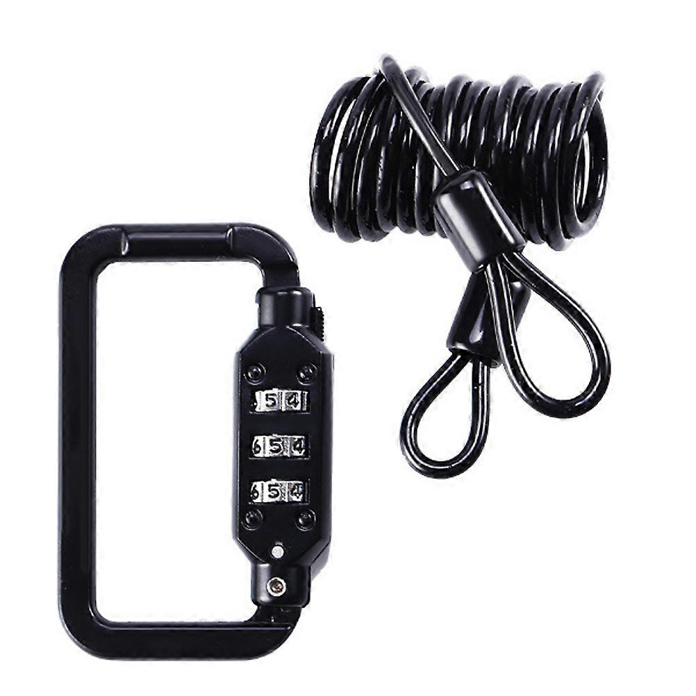 Zinc Alloy Lock, Portable Tamper Proof Security Lock for and Bicycle , Compact Durable Design, Easy to Carry and Use