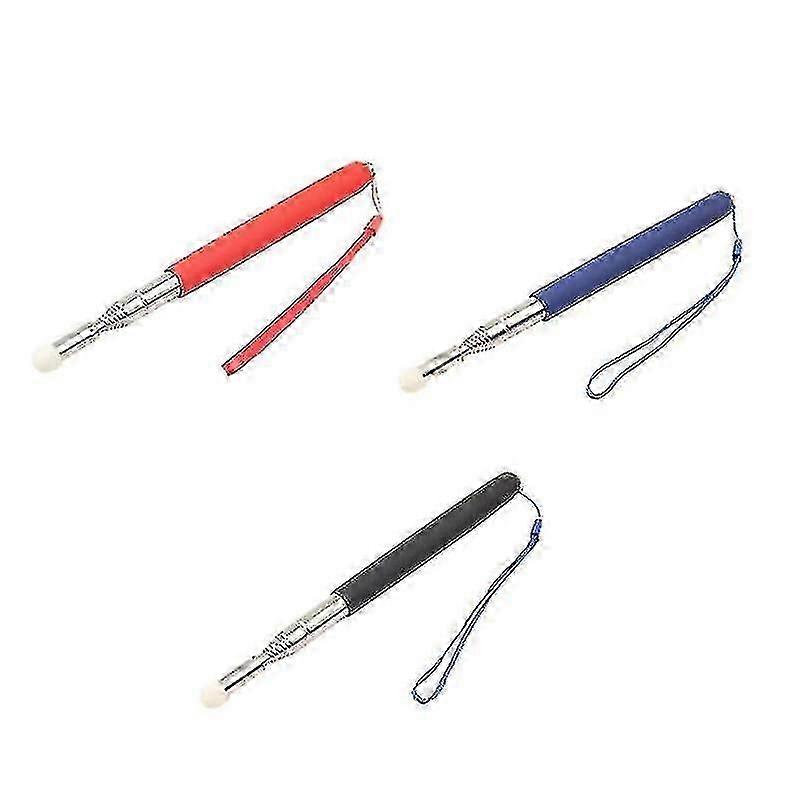 Retractable pens, 3-piece set, durable and portable, can indicate key information