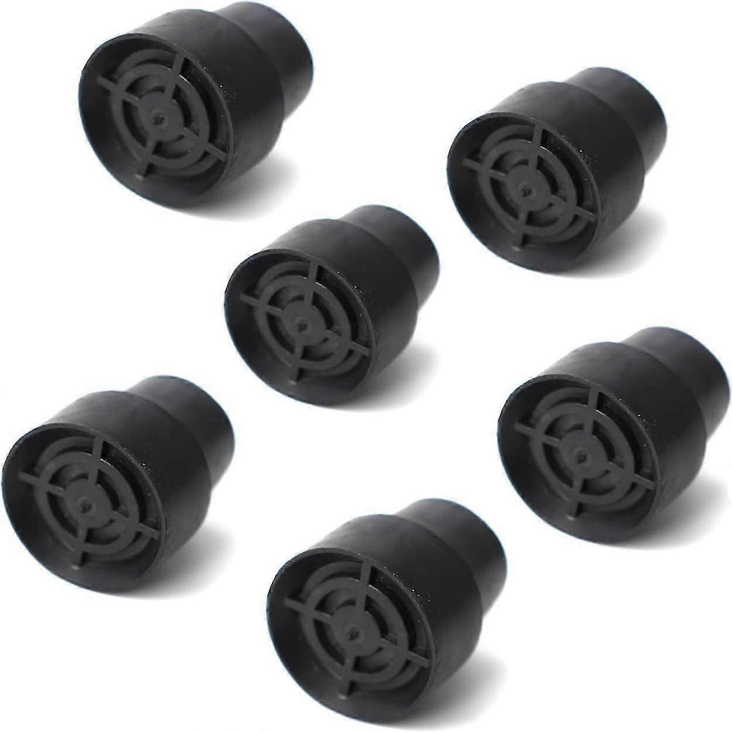 Remplacement Mini Trampoline Leg Cap Tips Coussinets de sol pour Mini TrampolineBlack 4pack)