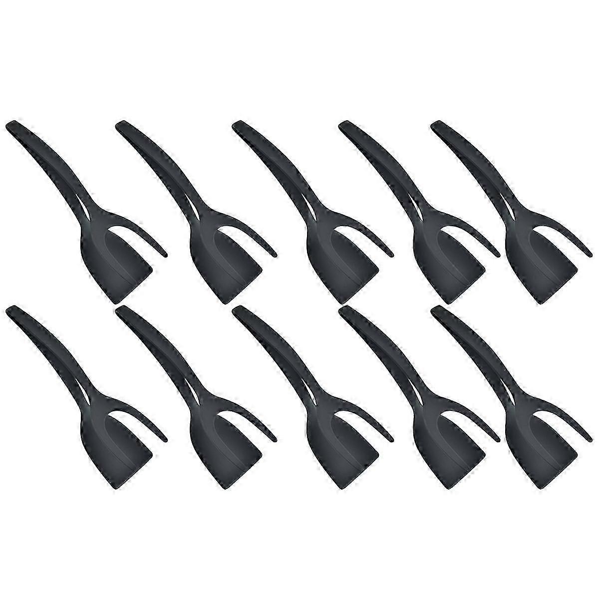 Multifunctional Frying Spatula Clip - Two in One Design for Cooking, Food Clipping & Pan Frying - Ideal for Omelettes