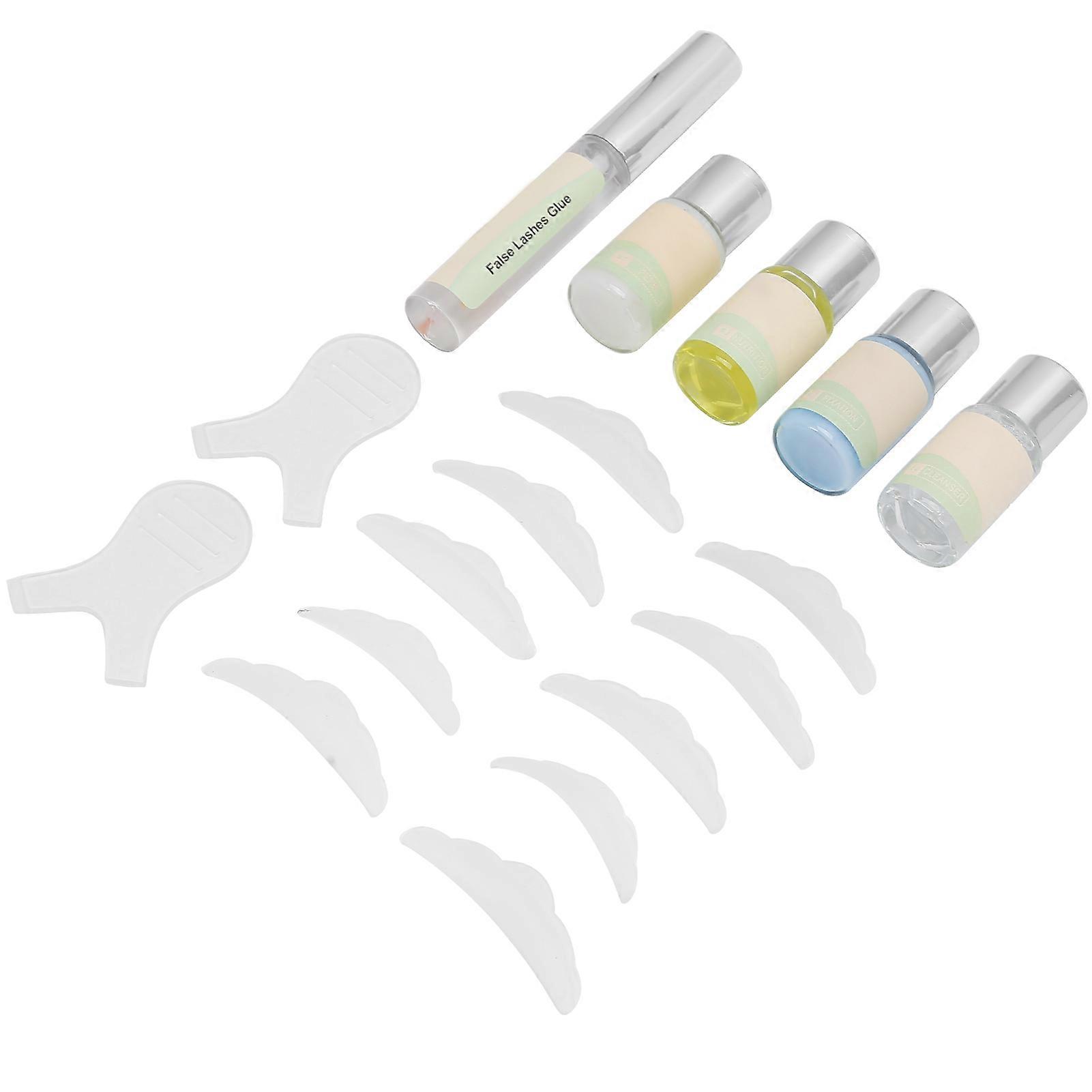 Eyelash Perming Kit 5ml x4 with Sunflower Patch S-L & Glue