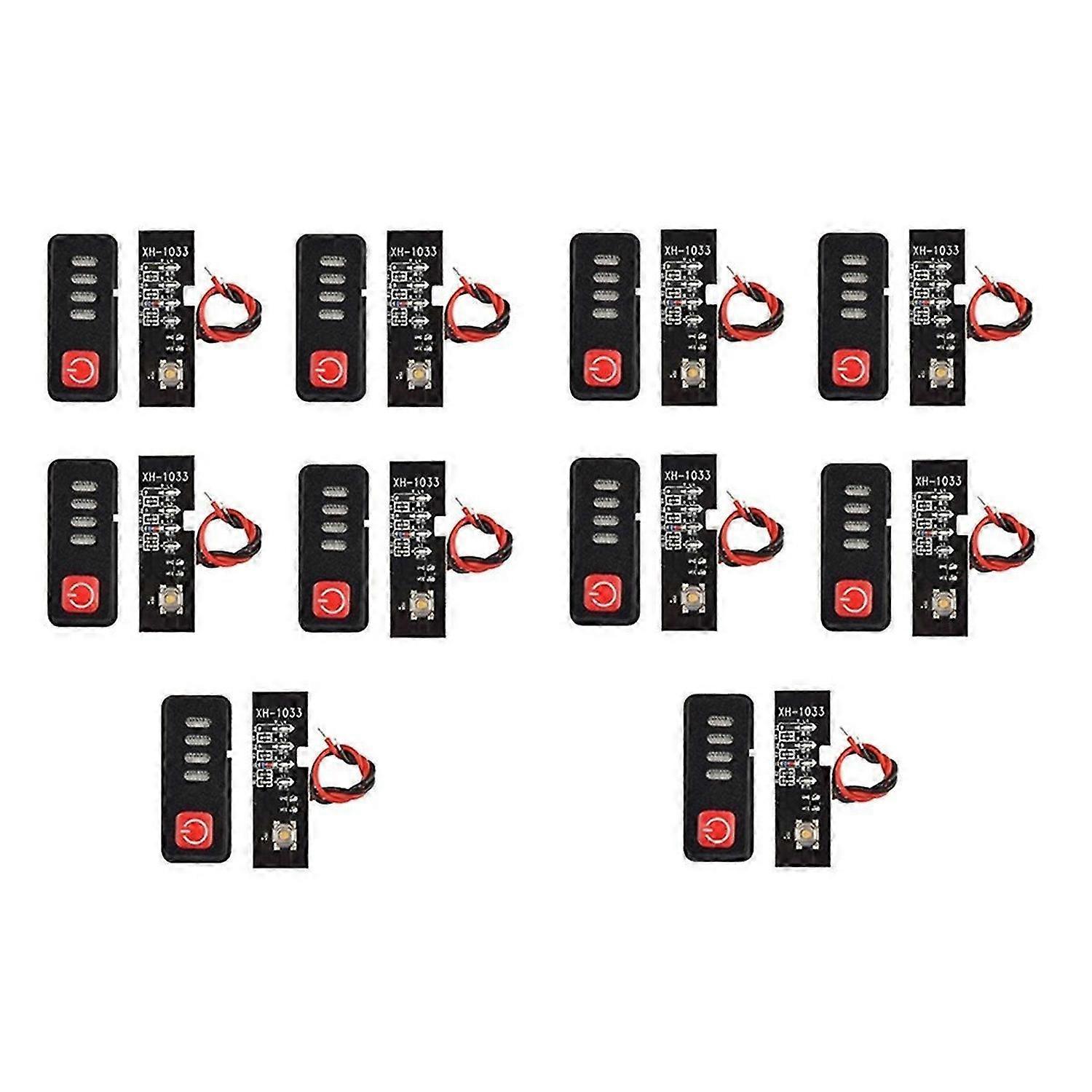 Electric Drill Battery Indicator LED Display for 21V/18V Lithium Batteries 18650 Capacity Visual Too