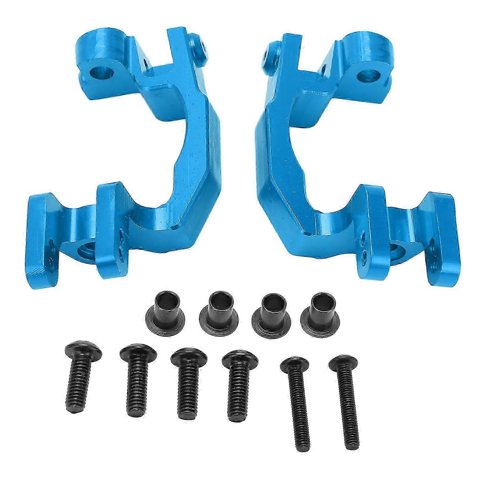 2Pcs RC C Hubs CNC Accuracy Machining Easy Installation Light High Hardness Aluminum Alloy Rear Hubs for 1/10 RCBlue 2025