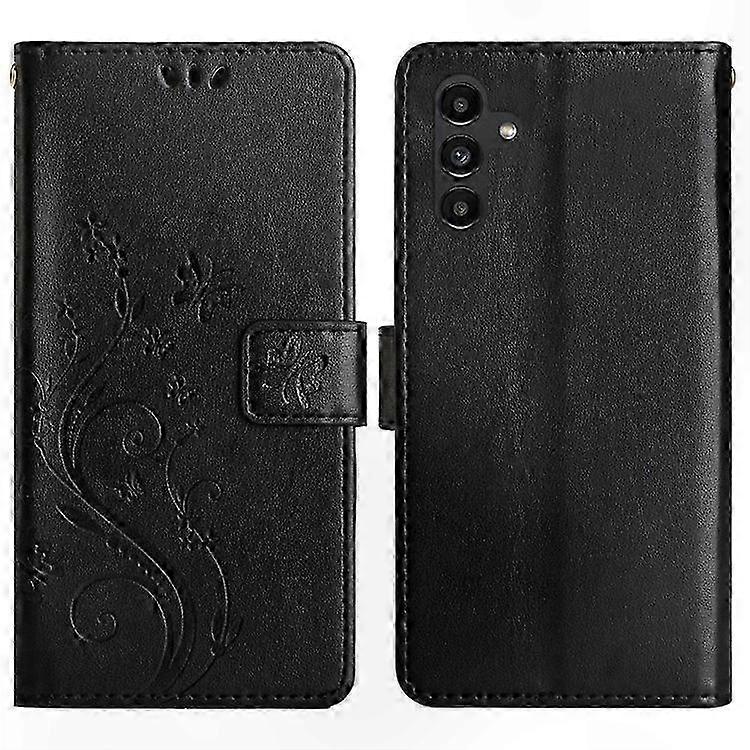 Leather Wallet Case with Strap for Galaxy A16 Phone Cover