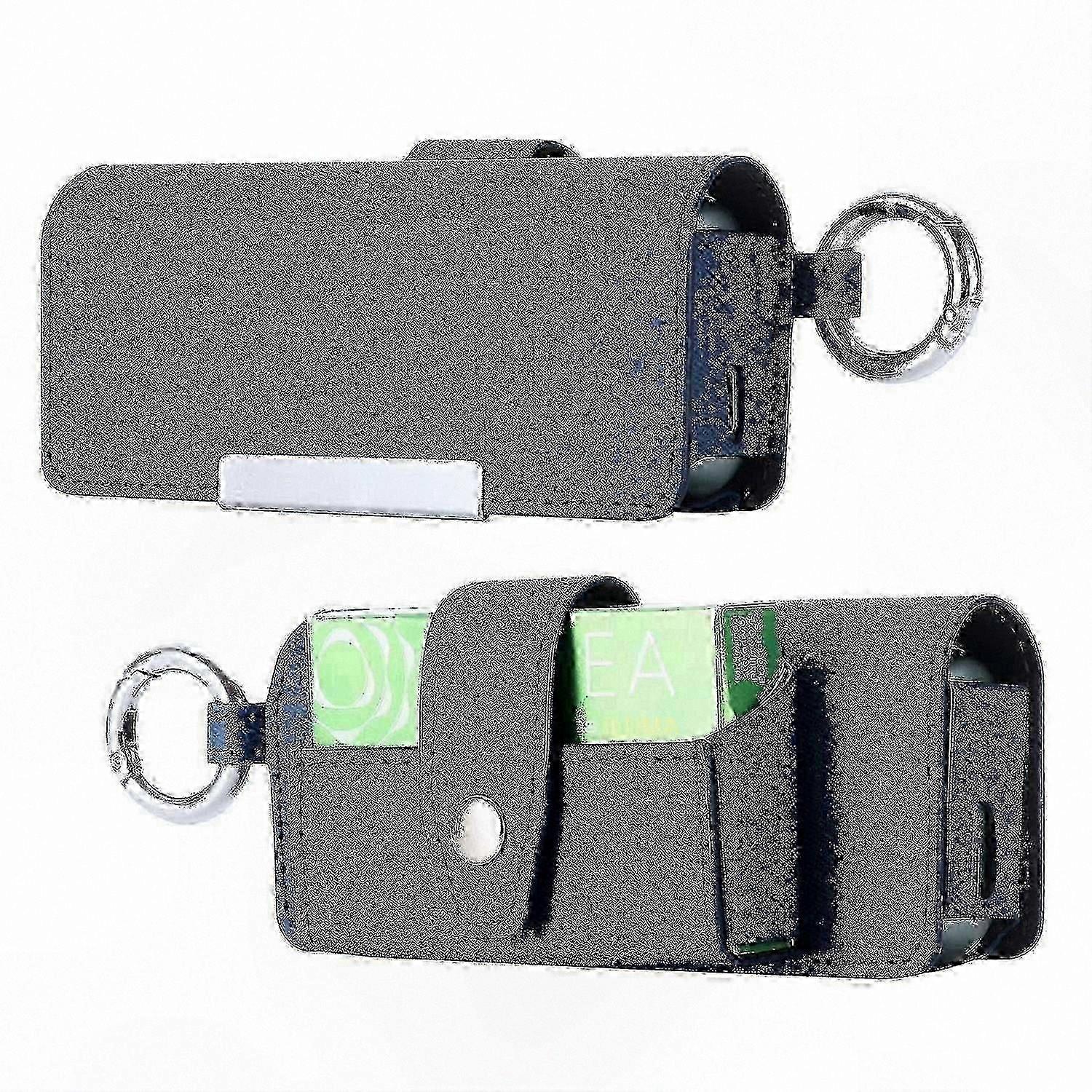 White Protective Pouch for Portable E-Cigarette Devices - Storage Case for IQOS-Compatible Models