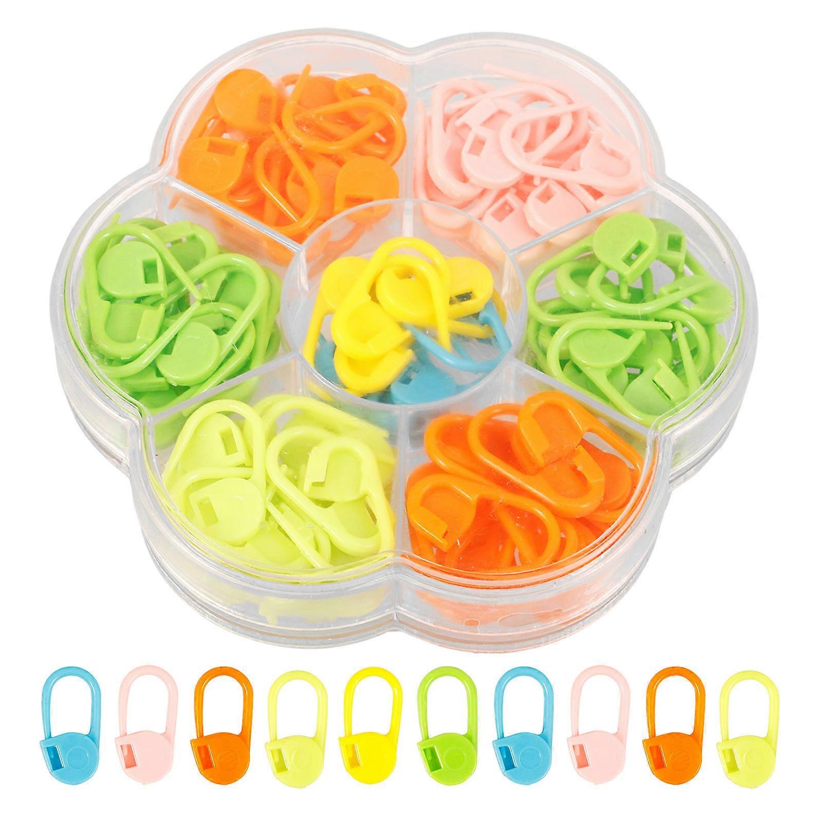 Colored Stitch Markers for Knitting and Crocheting with 400Pcs Set