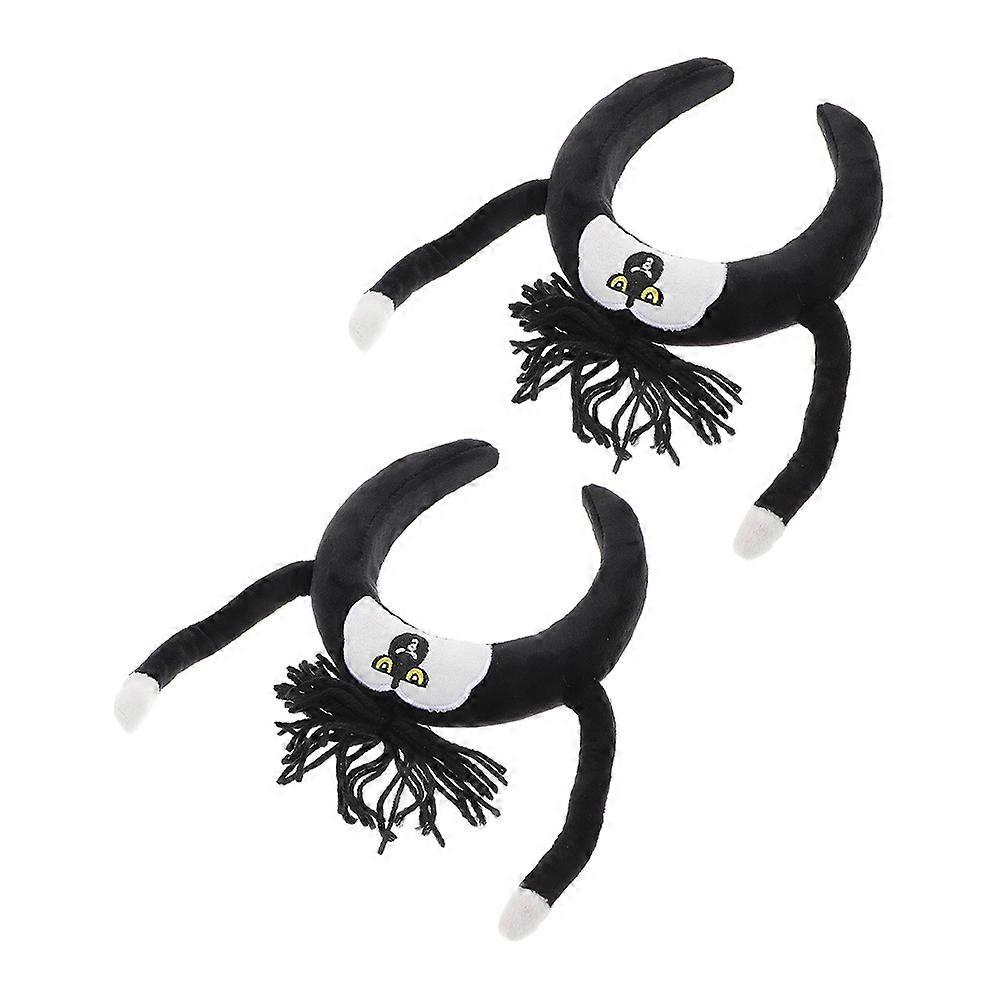 Plush Chimpanzee Modeling Headband For Kids And Adults In 3D Effect For Various Occasions 4Pcs