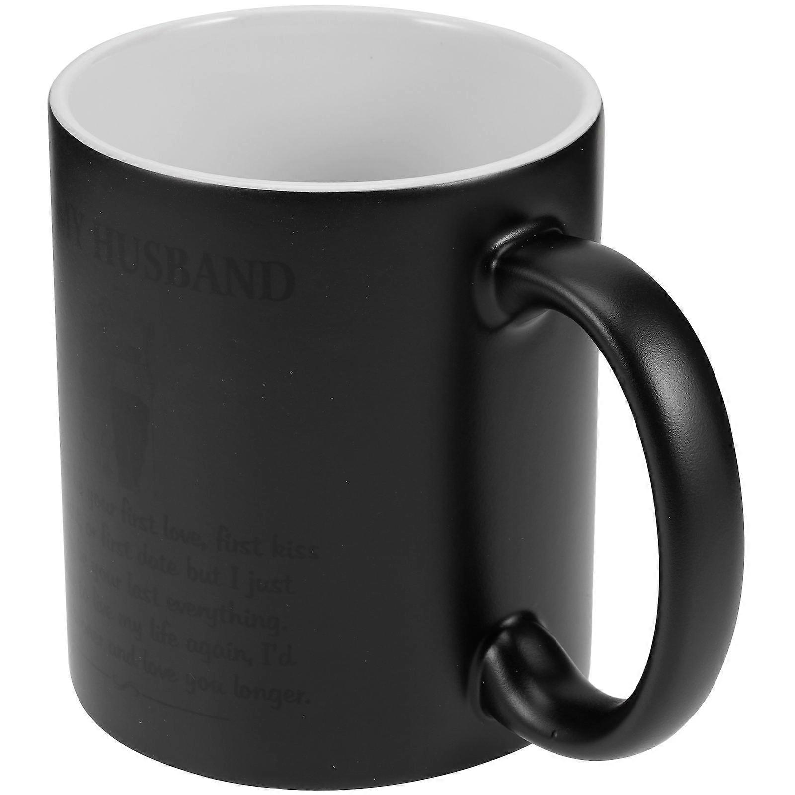 Ceramic Tea Mug Suitable For Hot And Cold Drinks With Simple Cylindrical Shape 4Pcs