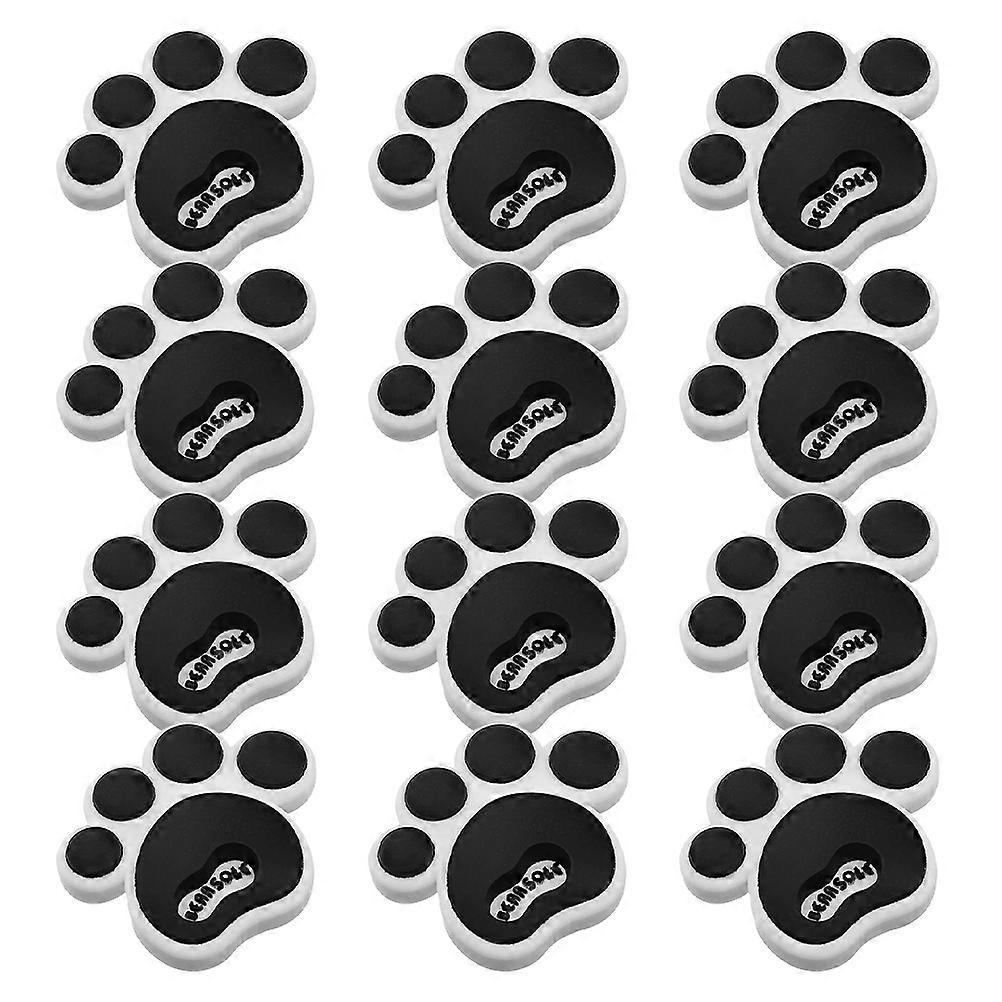 Anti-Collision Sticker Silicone Car Door Edge Guard for 24Pcs Paw Design