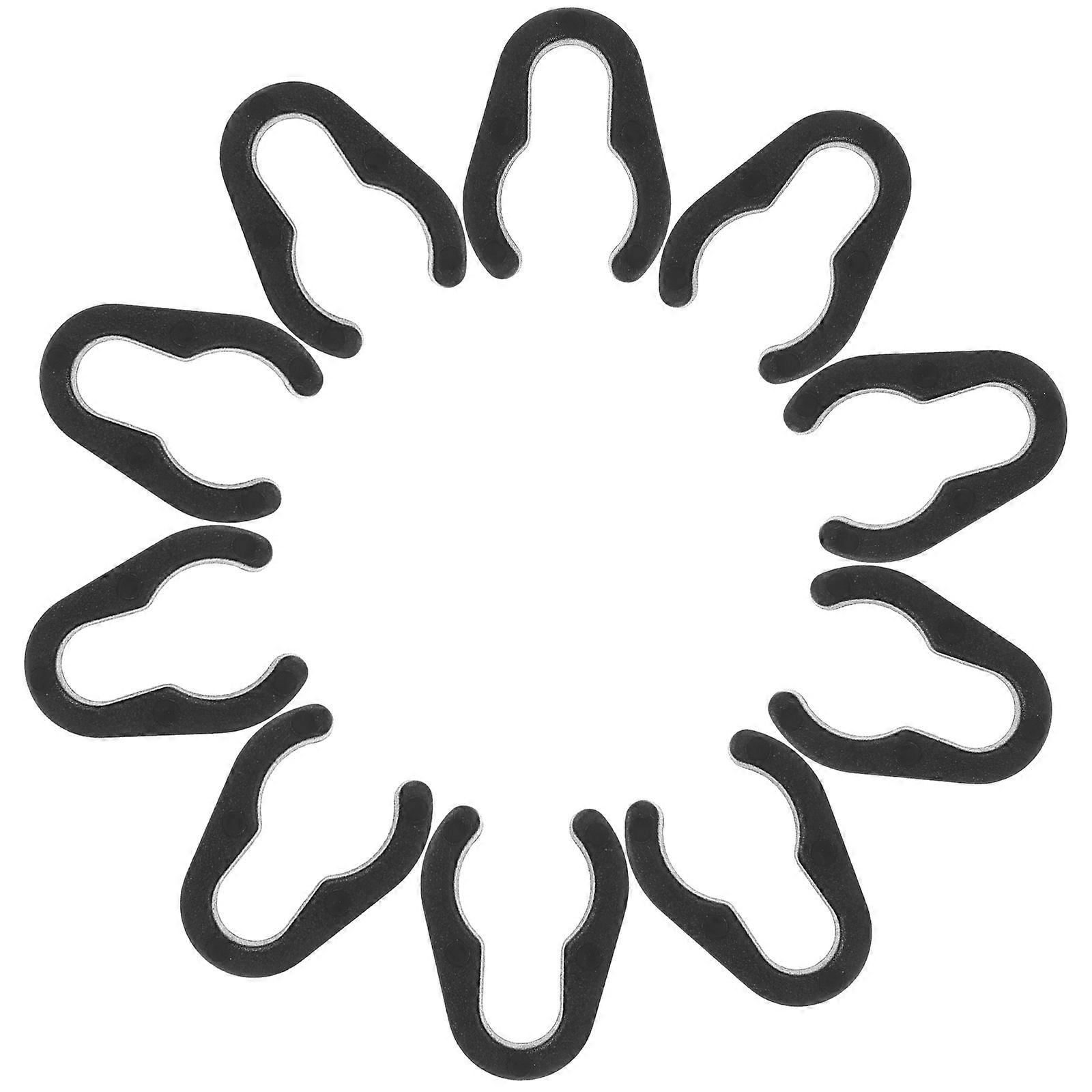 Mic Cable Holder Durable Microphone Cable Clamps for Home 40Pcs