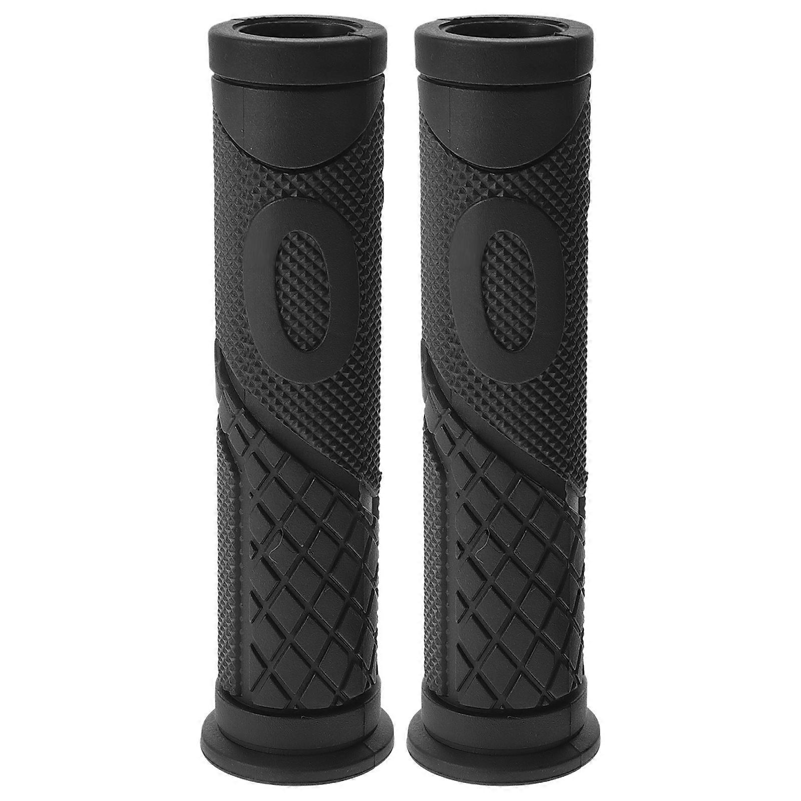 Bike Handlebar Grips Rubber Handle Grips for Bikes 5Pairs for Comfortable Use
