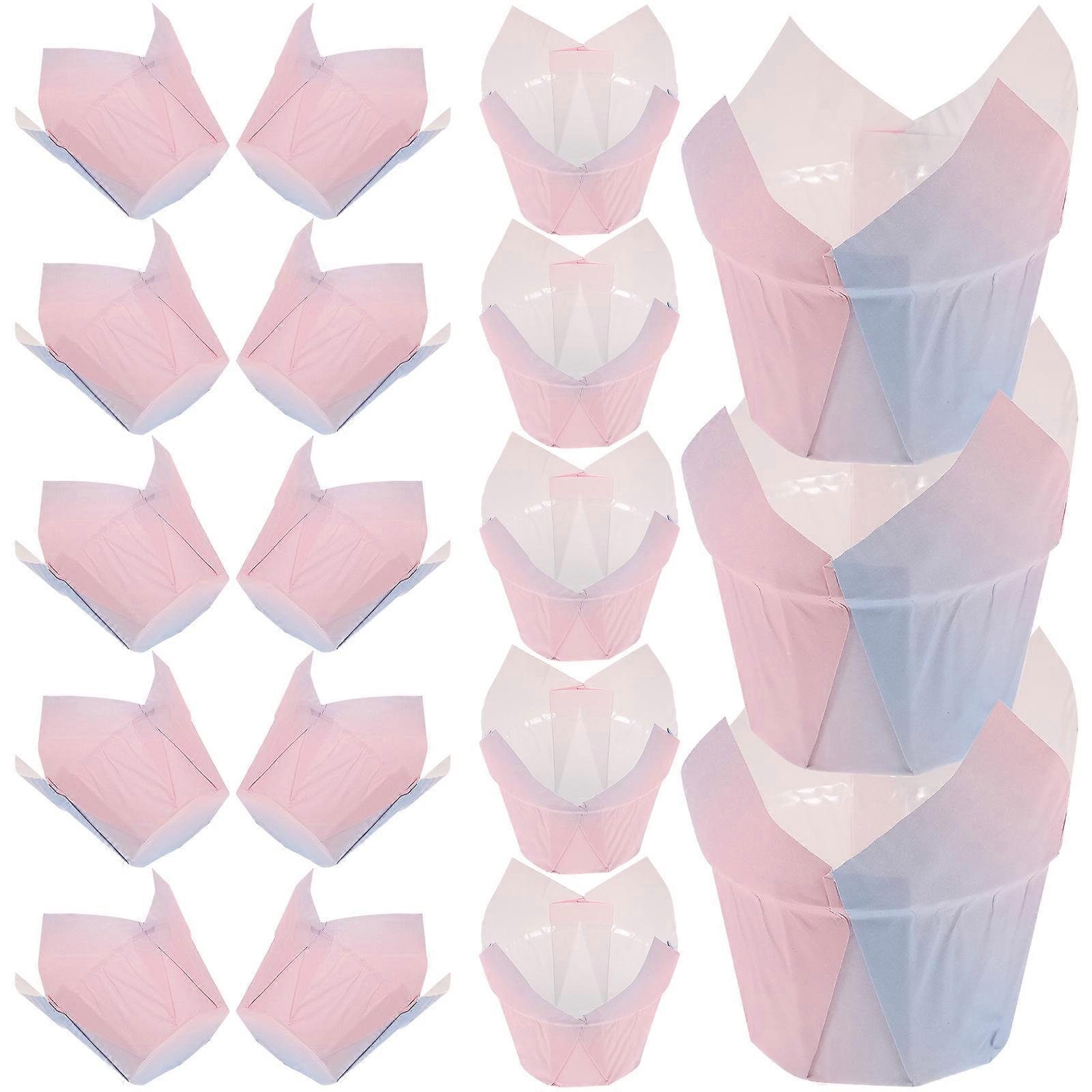 Tulip Baking Cups Cupcake Liners Paper Cups for Baking 250Pcs