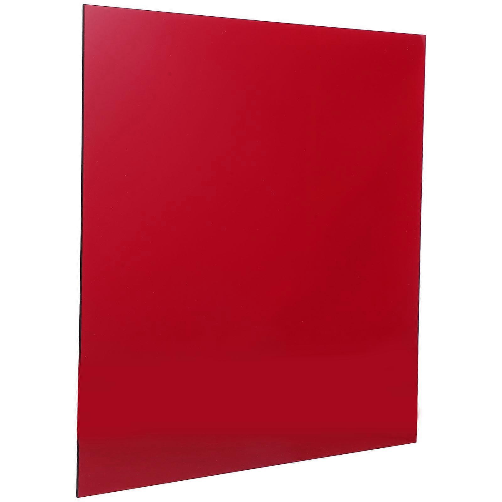 Colored Translucent Acrylic Panel For Home Decoration 30X30X0.30CM Durable Use 1Pcs