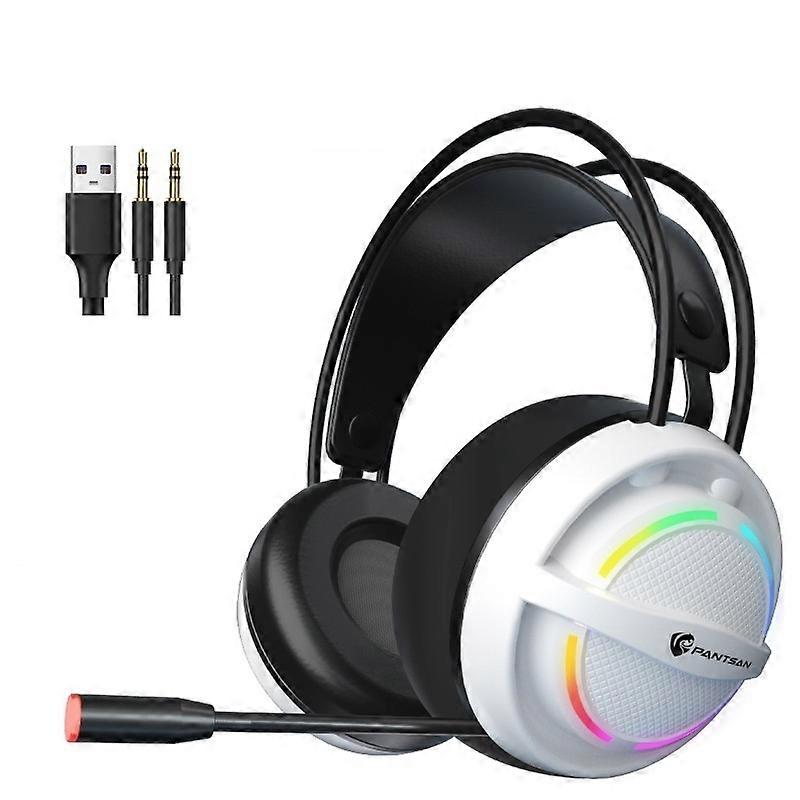 PSH-100 Wired Headset, Colour: 3.5mm White 3.5mm White