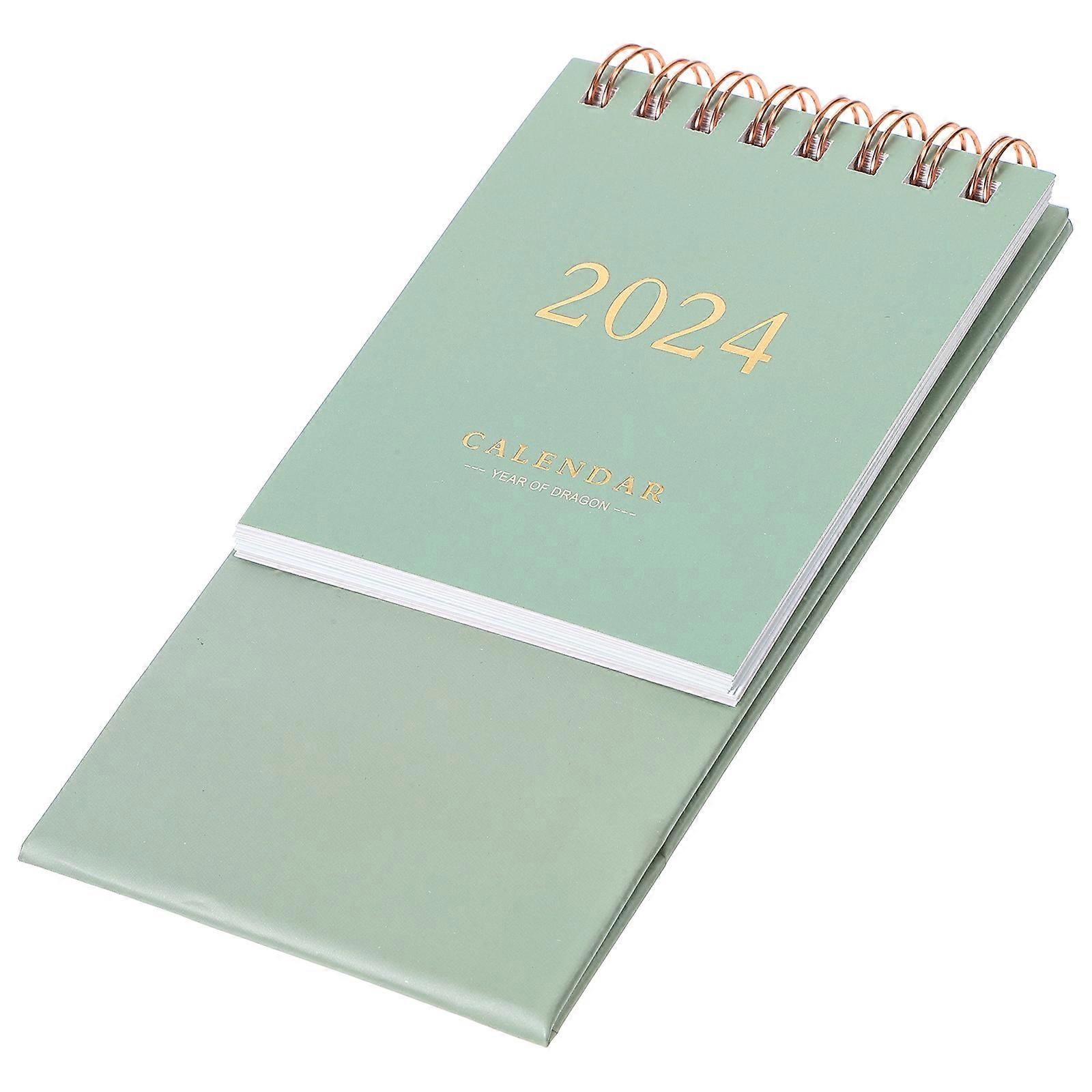 Decorative Standing Calendar Monthly Calendar for Timekeeping 3Pcs