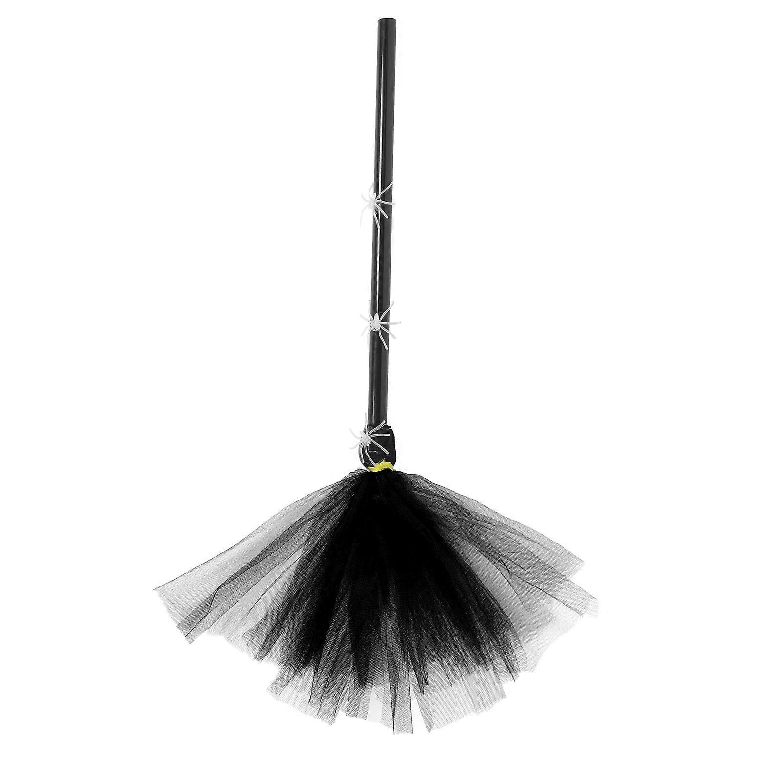 Halloween Broom Decoration for Party Layout 6Pcs Bundle