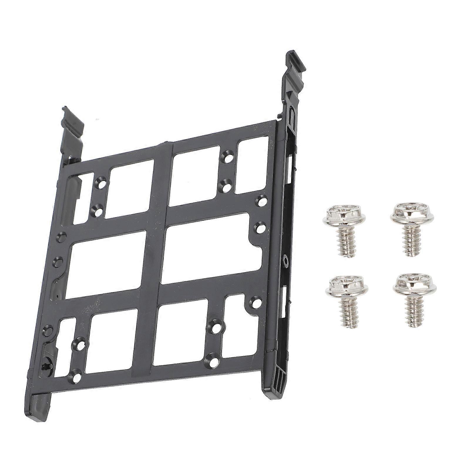 Hard Disk Drive Mounting Bracket for Computer Assembly Anti Static Protection Black 3Pcs