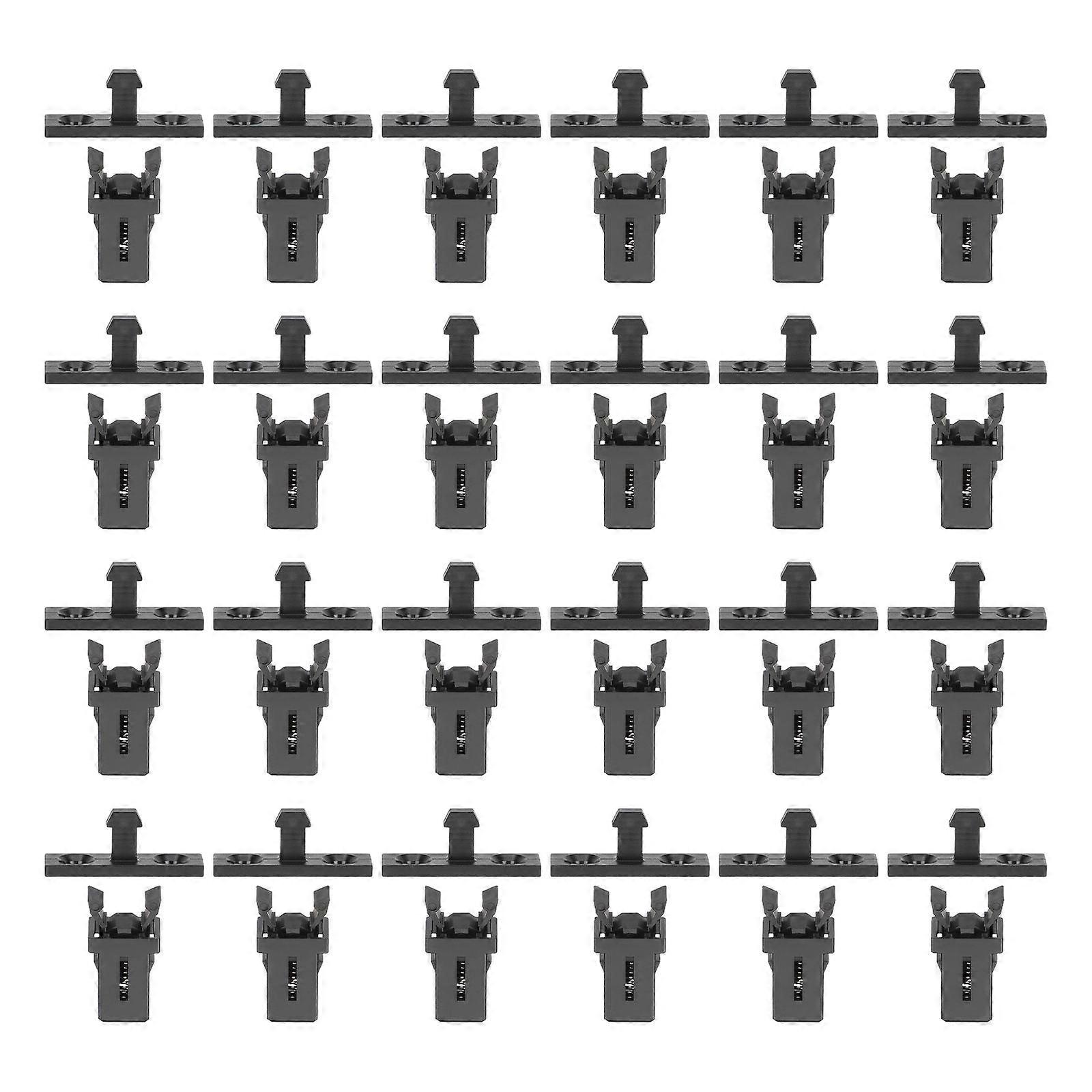 Home Waste Bin Lock Latches Push-Type Switch Plastic 1Set