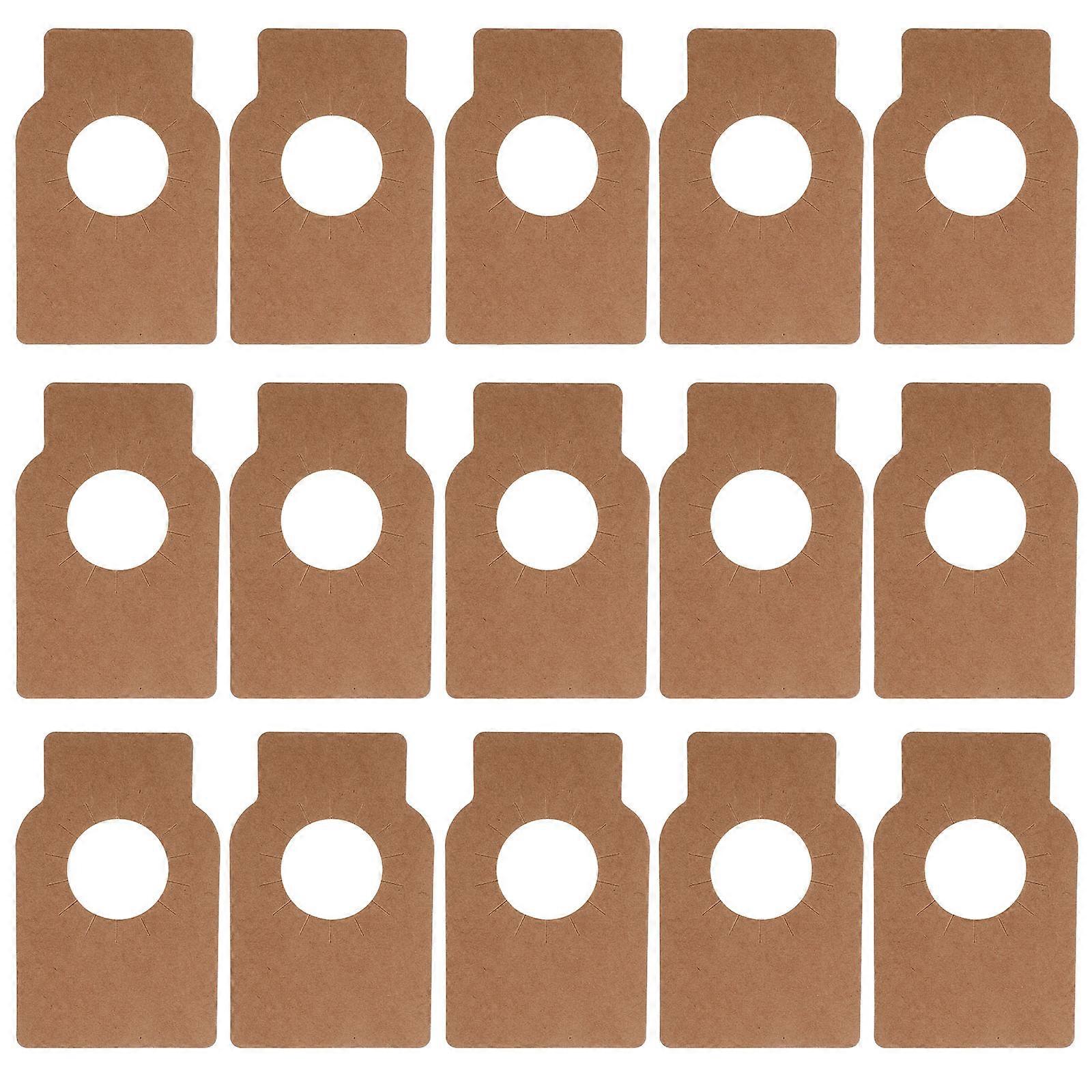 250Pcs Kraft Paper Tags for Hanging Label Identification