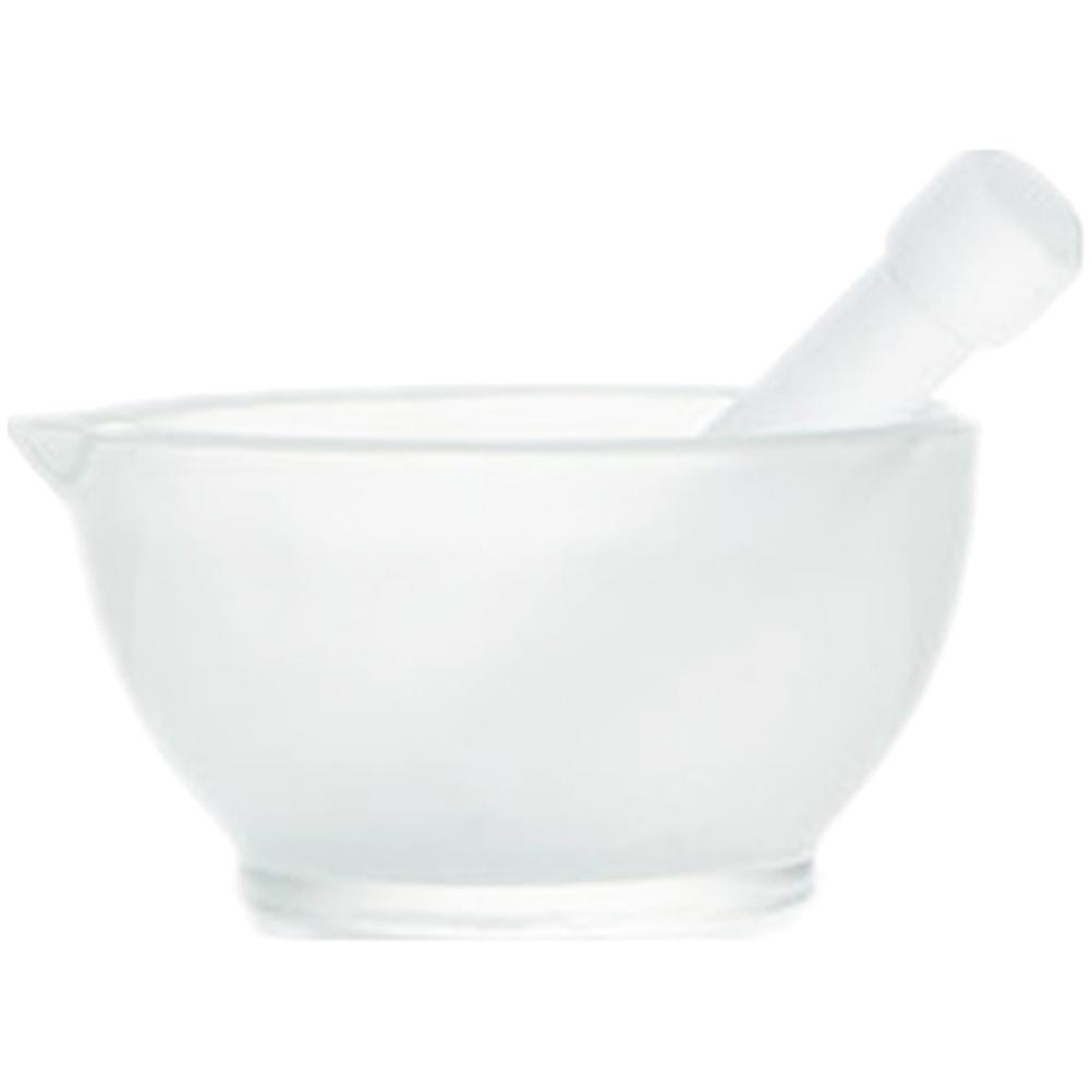 Glass Garlic Crushing Set for Kitchen 4Sets Transparent Bowls