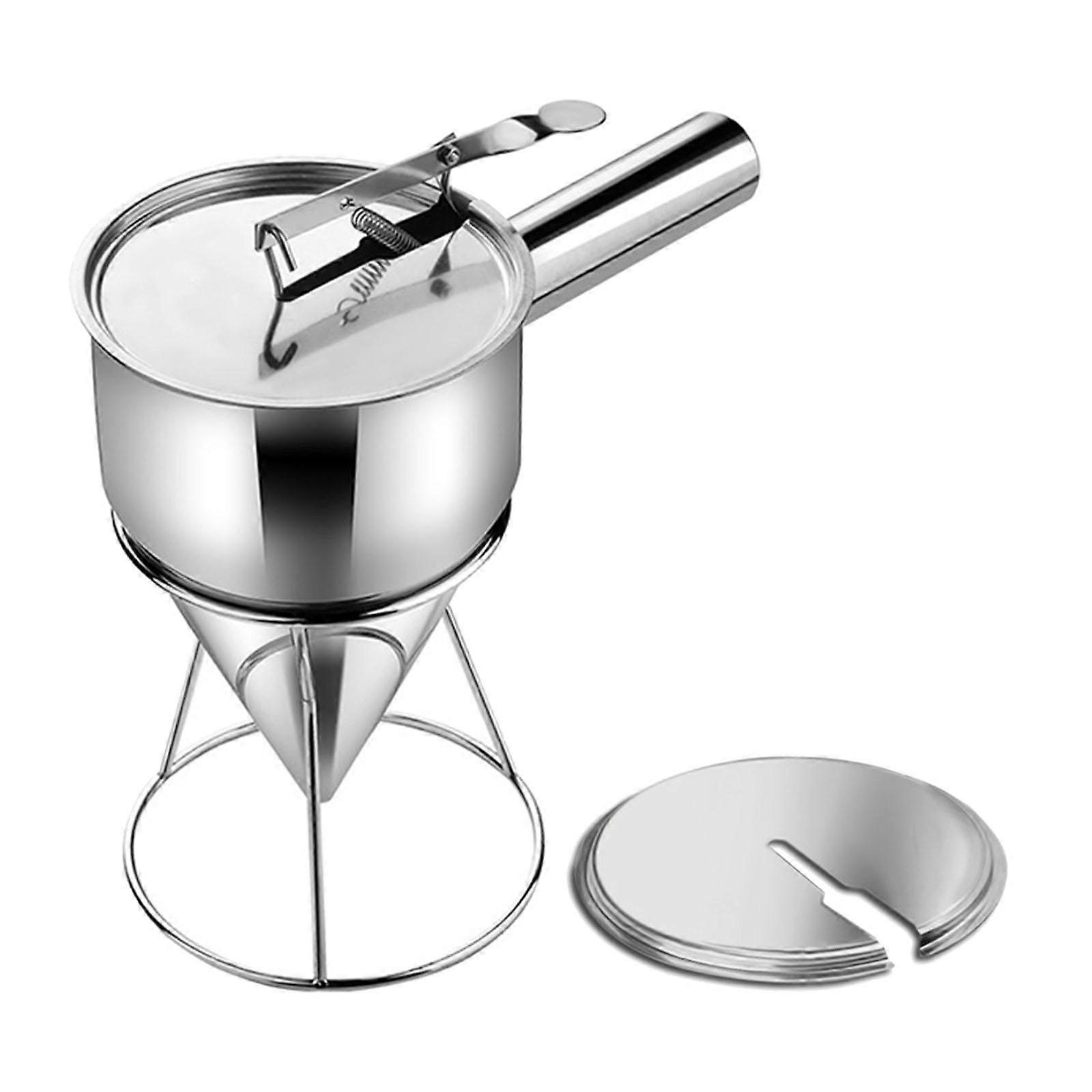 Pancake Batter Dispenser Funnel Baking Tool for Chocolate Takoyaki Cupcake