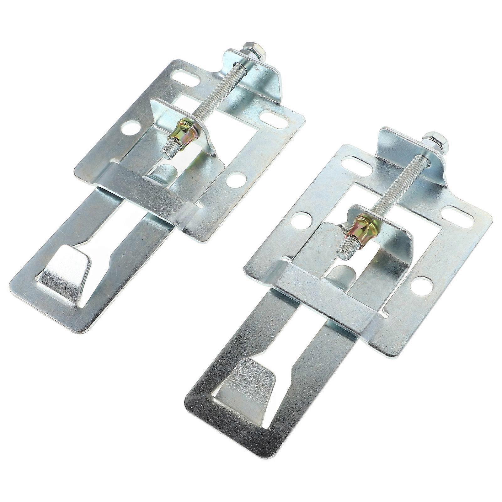 Adjustable Range Hood Hanger Bracket for Kitchen Use 2Pcs Heavy Duty Metal