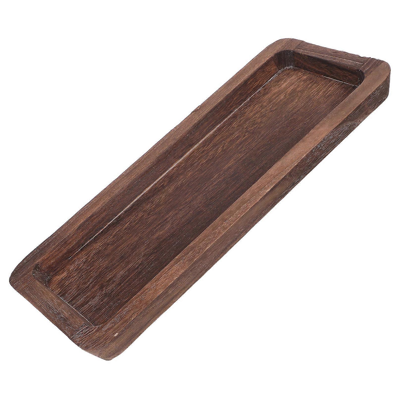Wooden Tray for Decorative Use Wooden Serving Platter 3Pcs Set