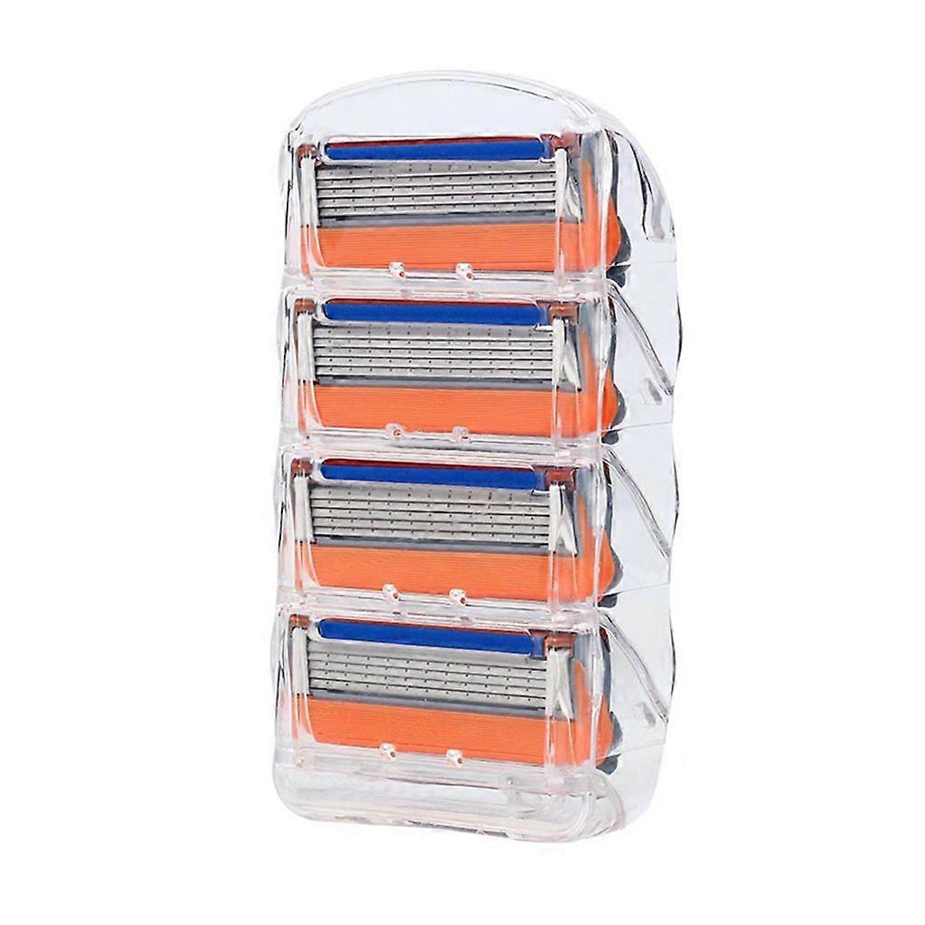 4pcs Five Layer Replacement Men Handle Shaving Manual Replace