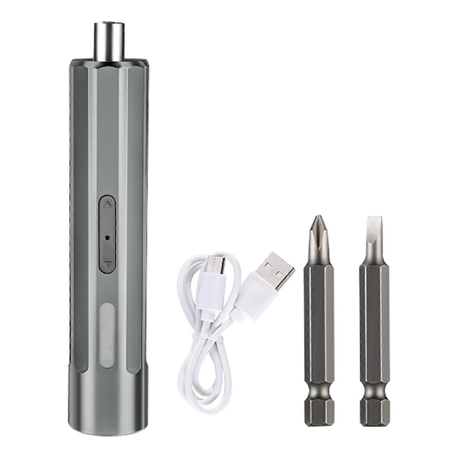 34 In 1 Cordless Electric Screwdriver Set 3Nm 3.7V With Steel Bit 2000mAh Type C Port 165gn01126