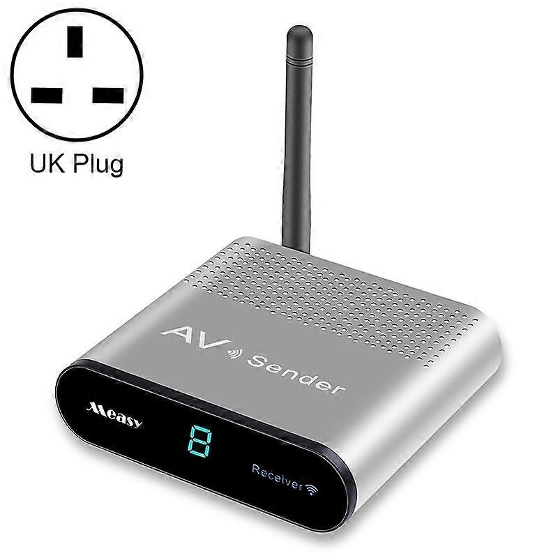 2.4GHz Wireless AV Transmitter and Receiver, Distance: 200m (UK Plug)