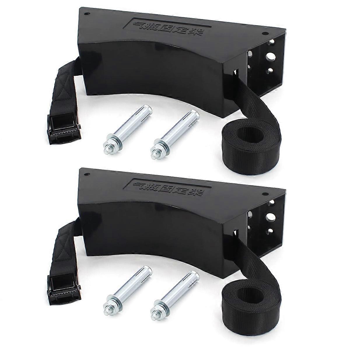 Support mural pour bouteille de propane avec vis (2 jeux)