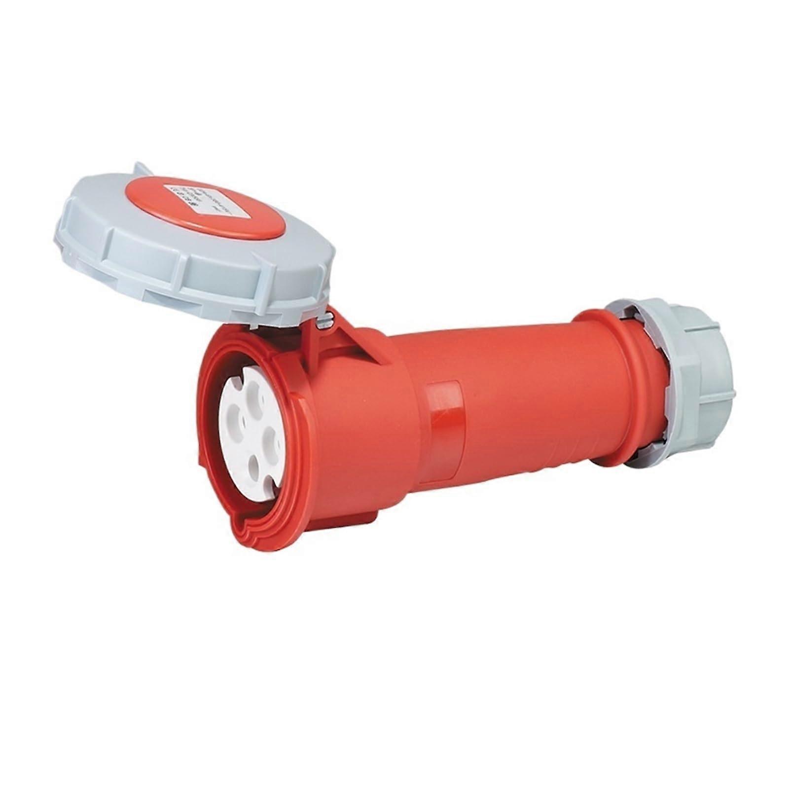 Industrial Plug and Socket Connector ThreePhase 3Core 4P5 Hole 16A/32A IP67 Waterproof NonExplosionProof GP556