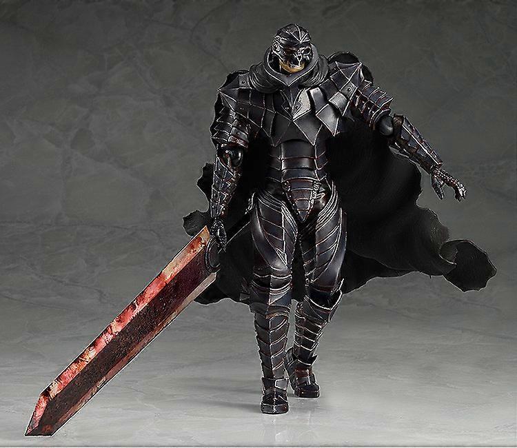 Berserk Guts Figure Figma 410 Black Swordman Berserker Armor Ver. PVC Action Figure Game Charater Collection Figurine Model Toys