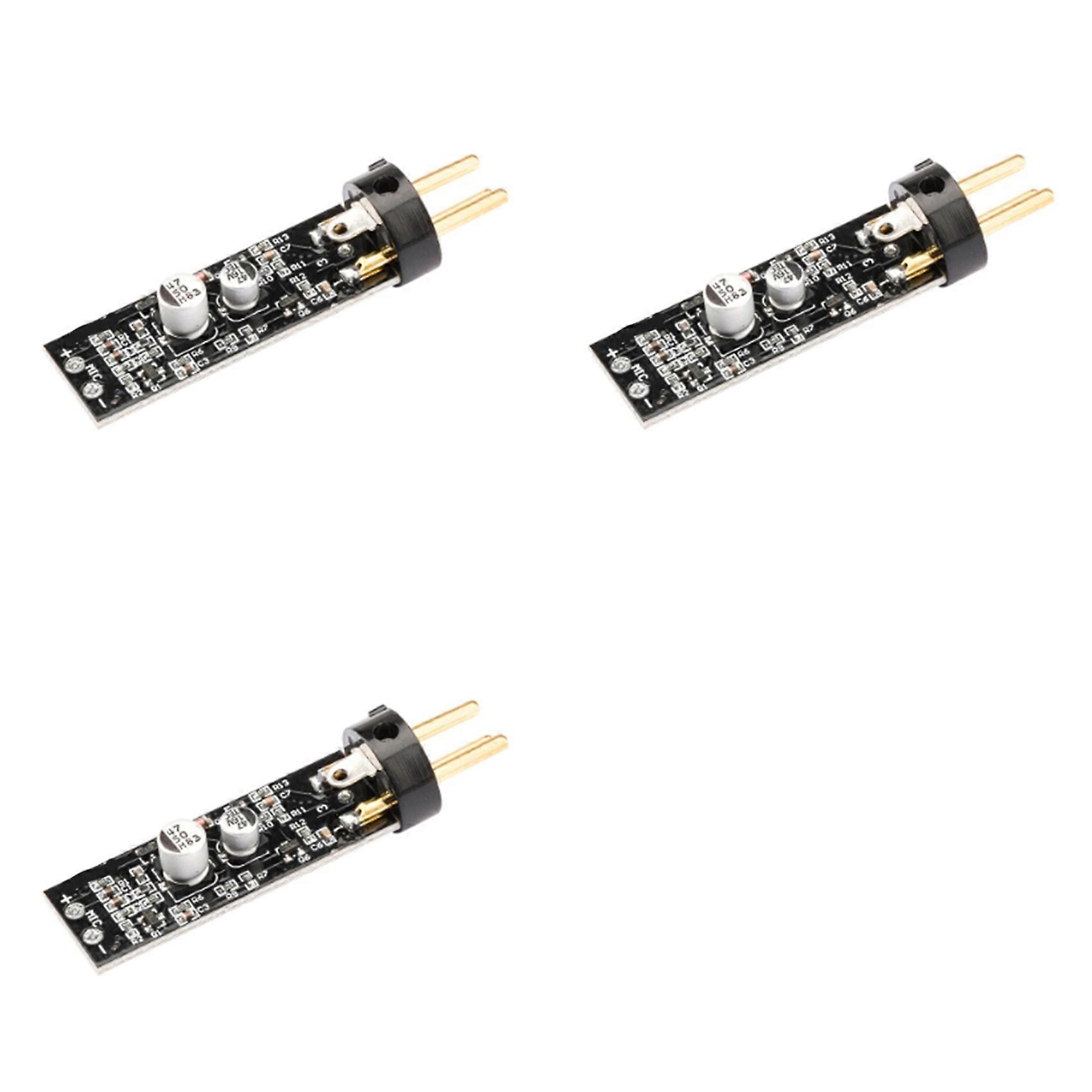 3X 15-48V Phantom Power Electret Condenser Microphone Amplifier Board for K Song Recording Conference Speech 125db 