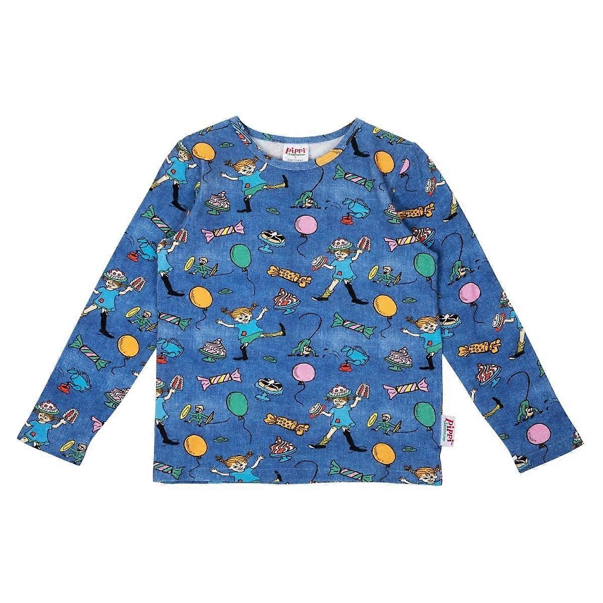 Pippi Langstrumpf Party Pippi Shirt Denim