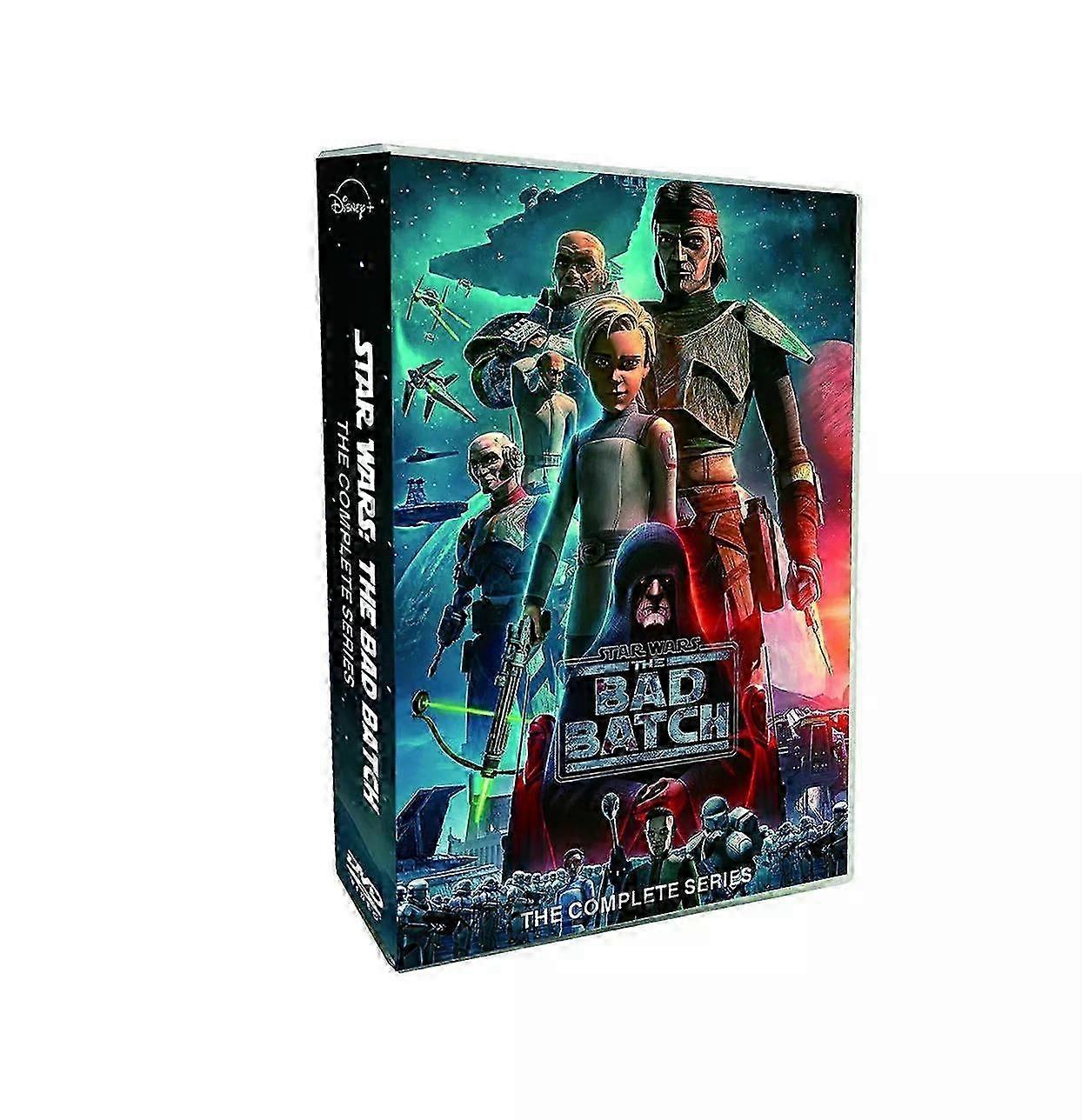 Star Wars: The Bad Batch The Complete Season 1-3 (DVD, 2023, 10-Disc Set) New 25-26s