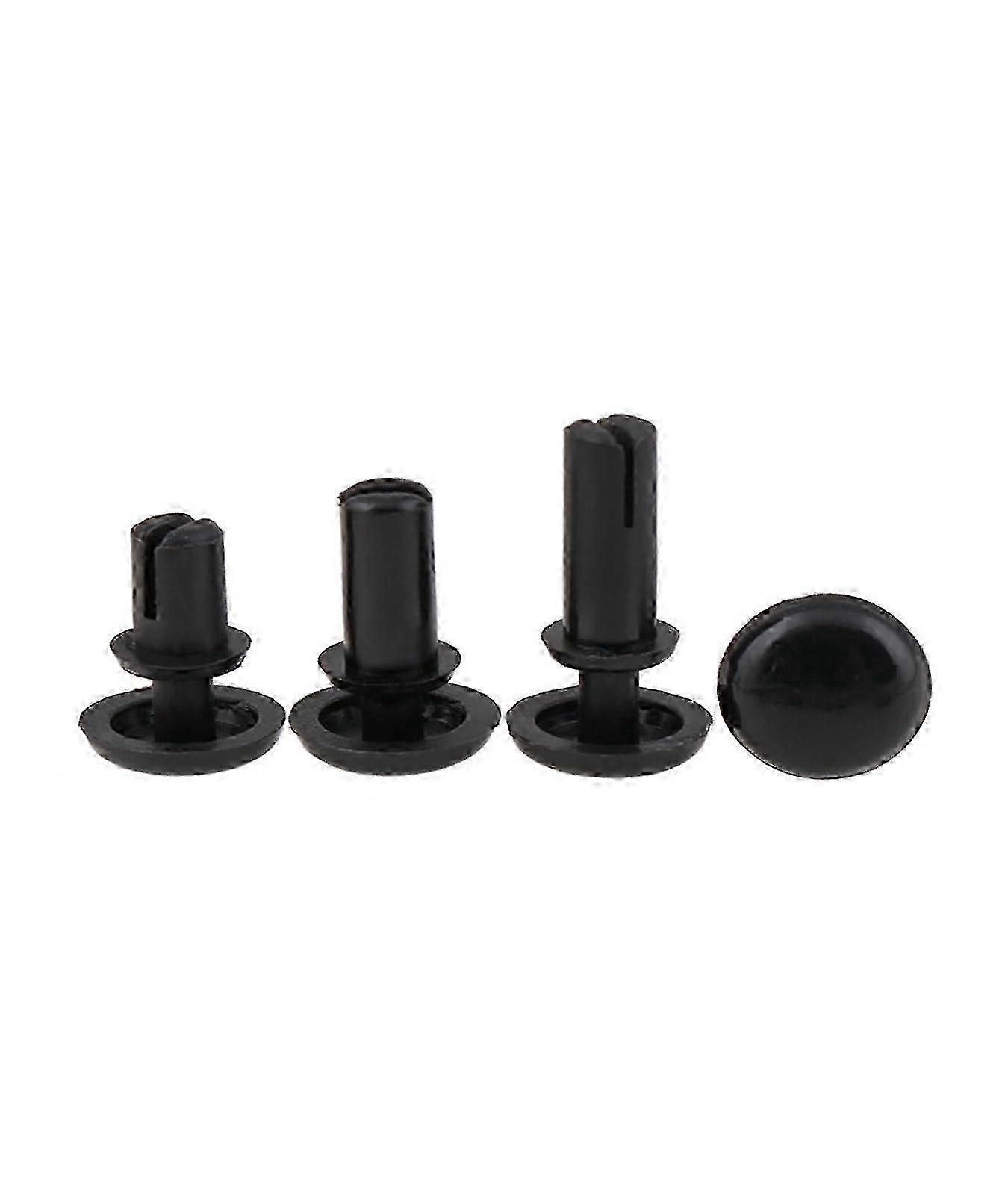 Plastic Rivets, RR6080 20pcs Nylon Plastic RType Expansion Rivet Clamp Screw Nut,PC Board Fixing