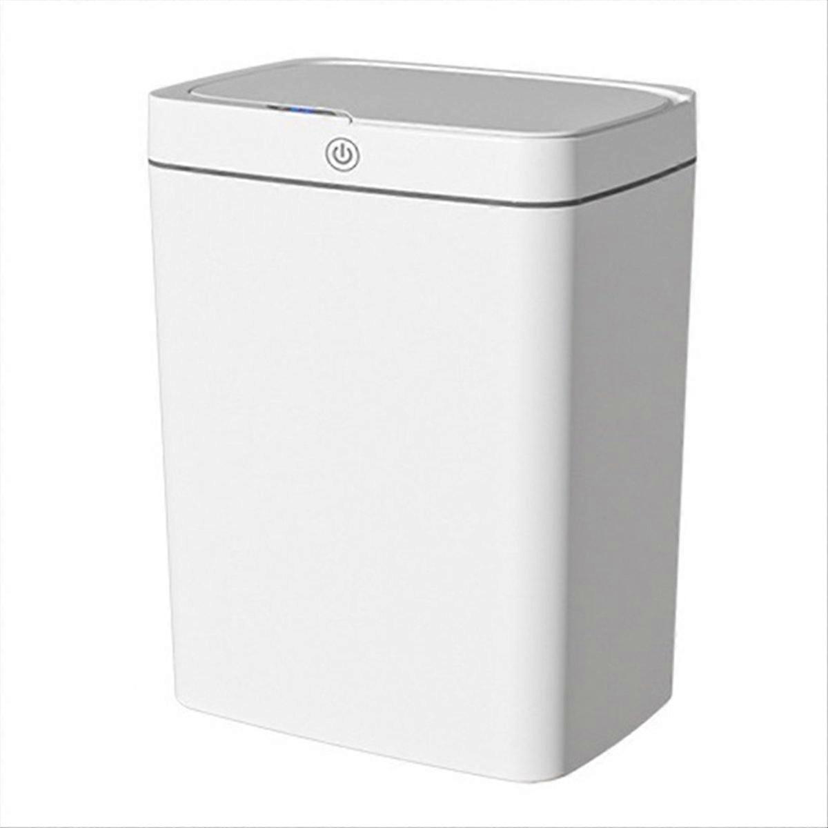 Trash Can Touchless Sensor Trash Can Crevice Trash Can White