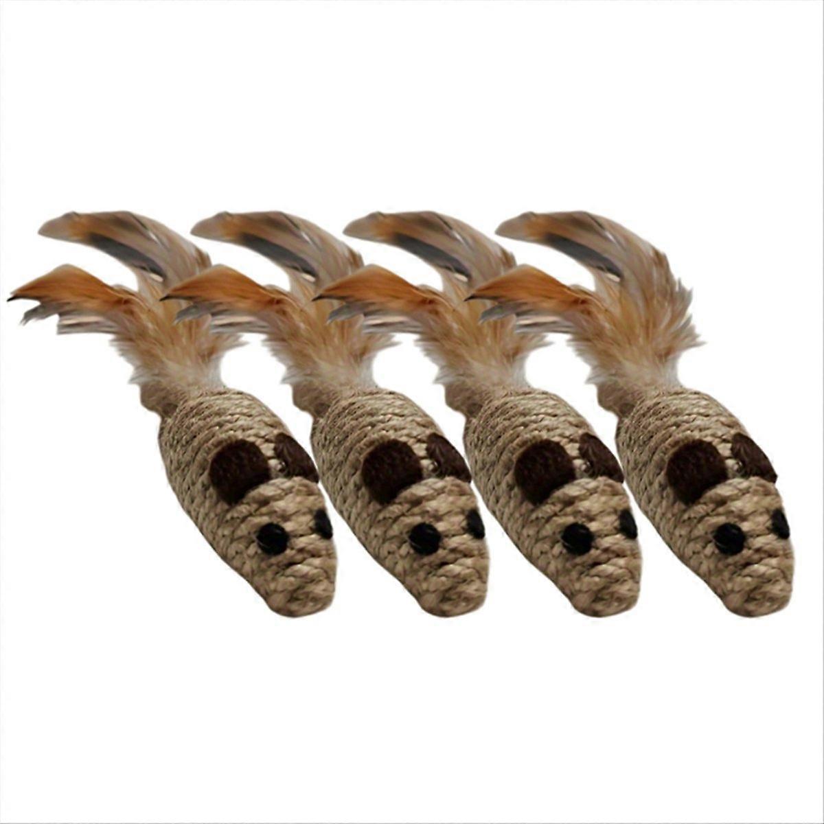 Pet Toys Scratch and Bite Plush Toy Interactive Cat Toy