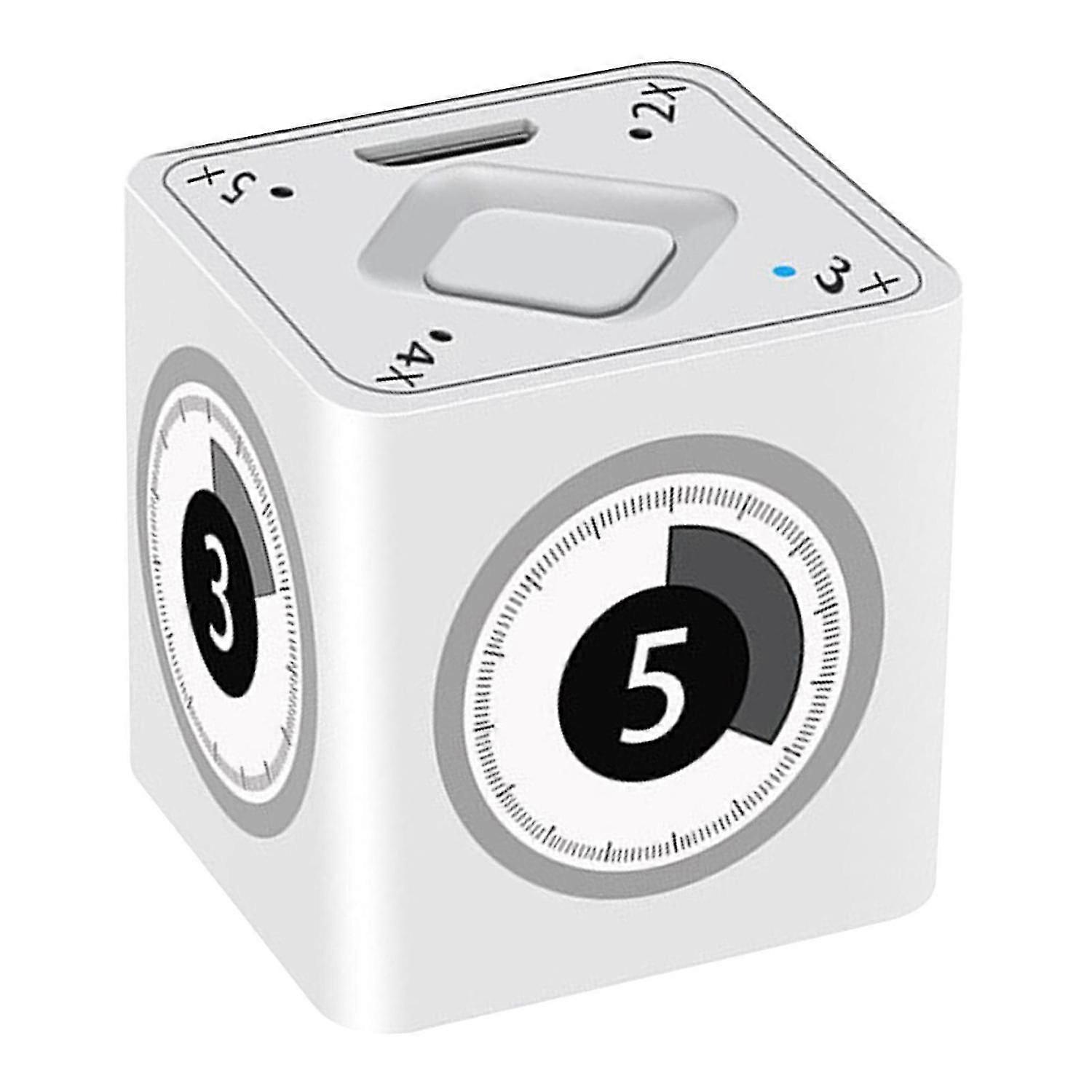 LED Timer With Blue Light Portable Exquisite Electronic Stopwatch Alarm Clock Kitchen Gadget