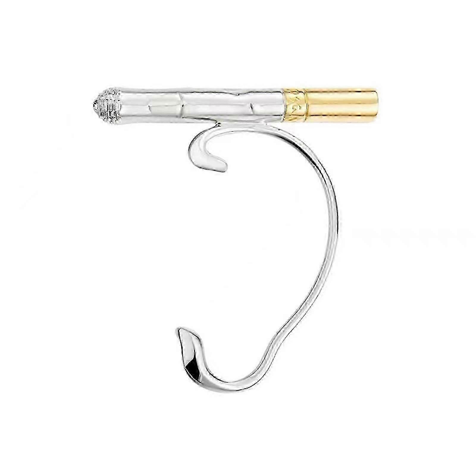 No Piercing Cigarette Shaped Ear Cuff for Women's
